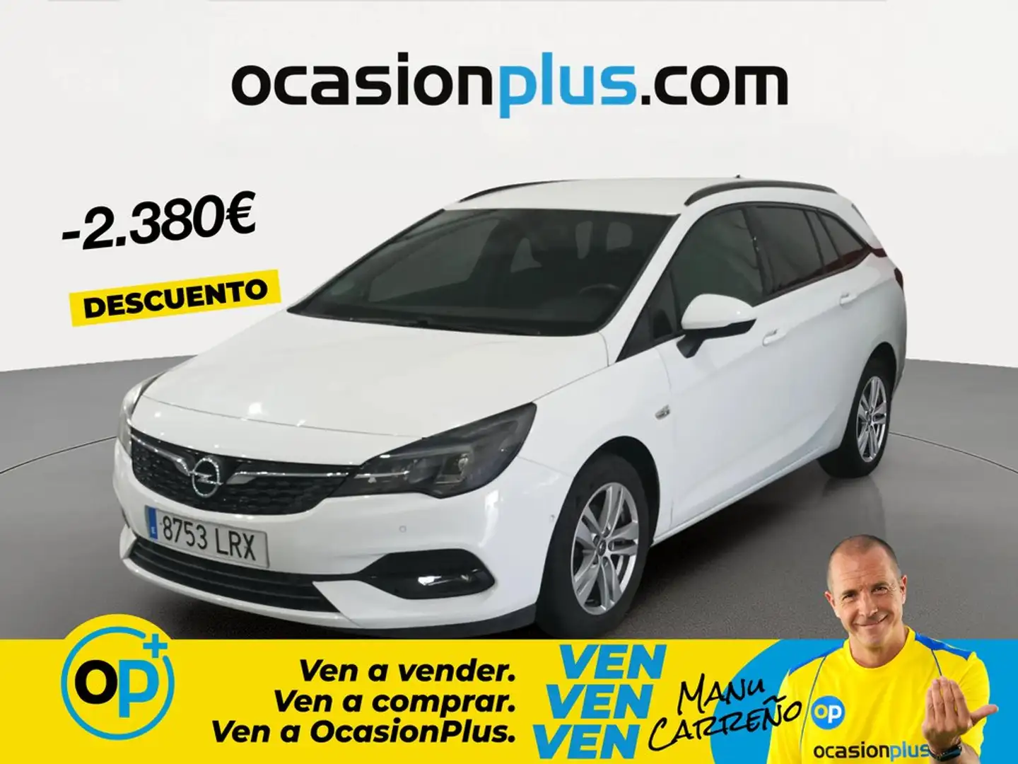 Opel Astra ST 1.2T S/S GS Line 110 Blanco - 1