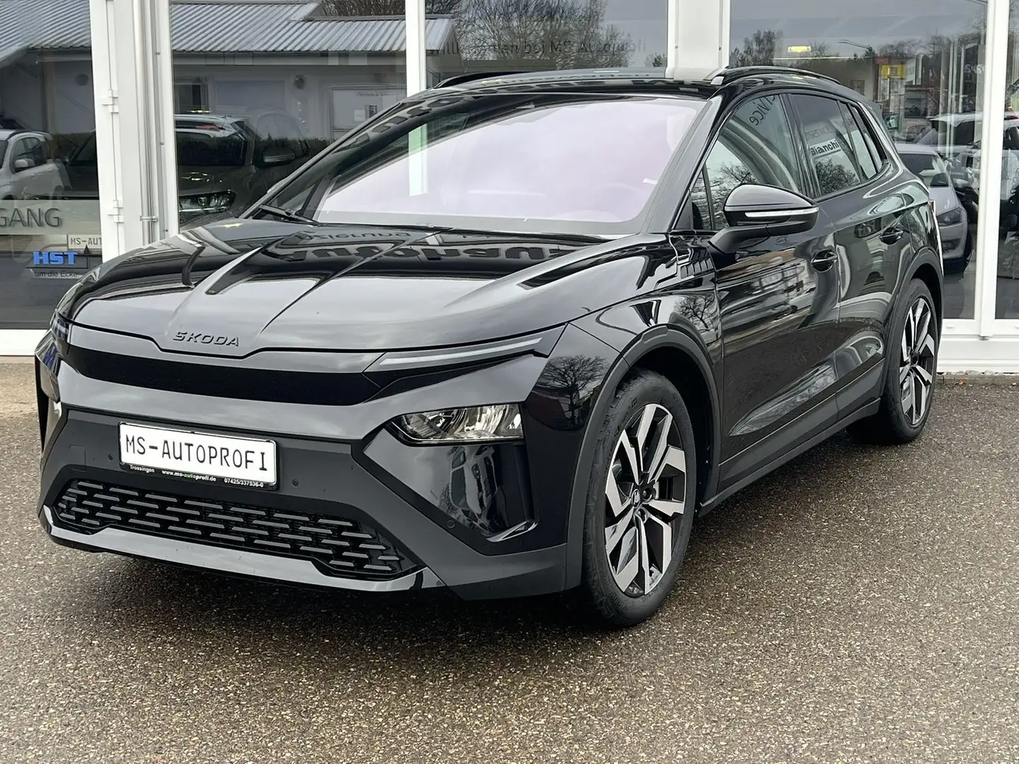 Skoda Elroq 85 Sportline Wärmepumpe ACC SOFORT! AFA! Schwarz - 1