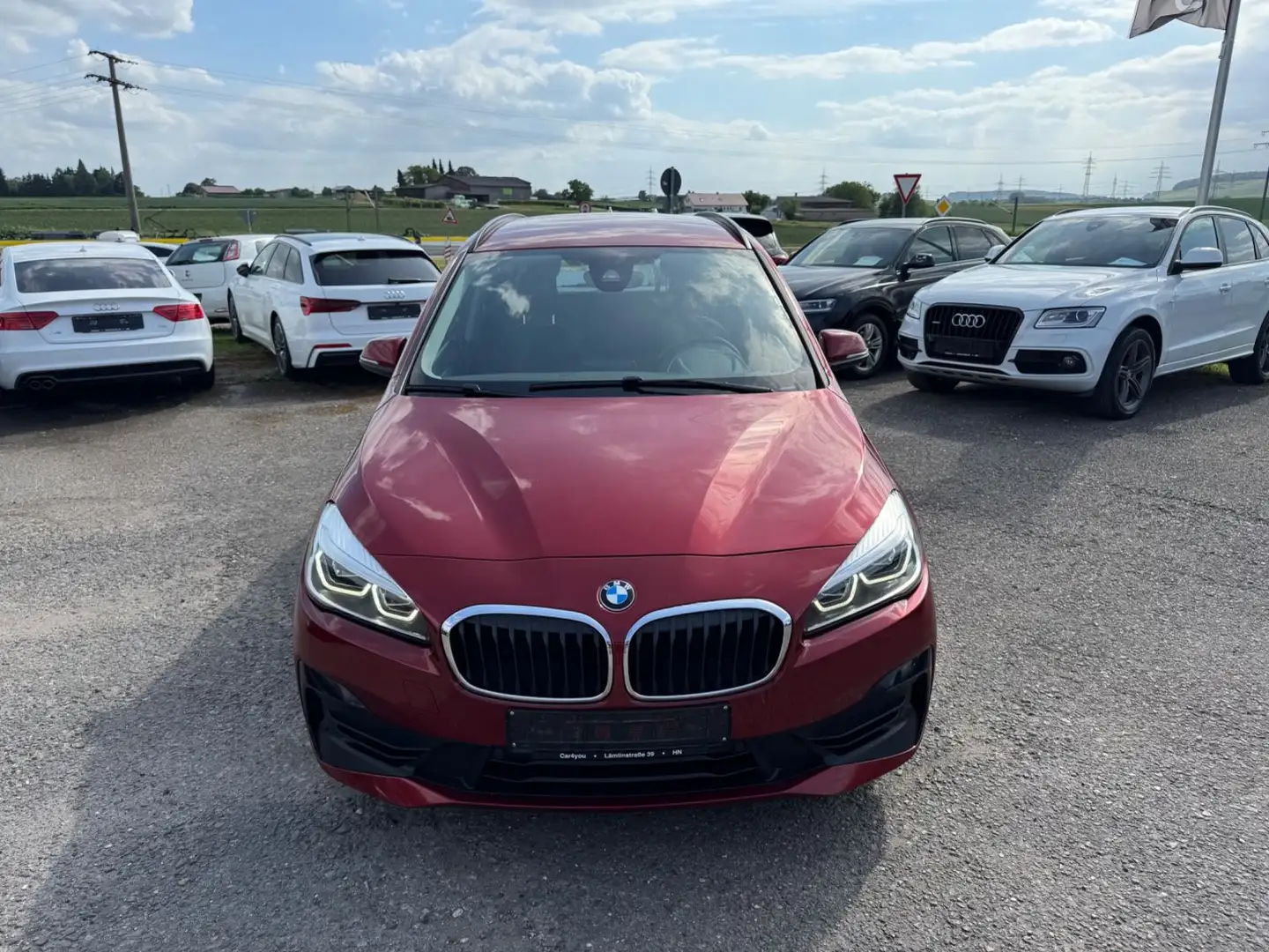 BMW 216 Advantage Xenon Navi Kamera 2.H Červená - 2