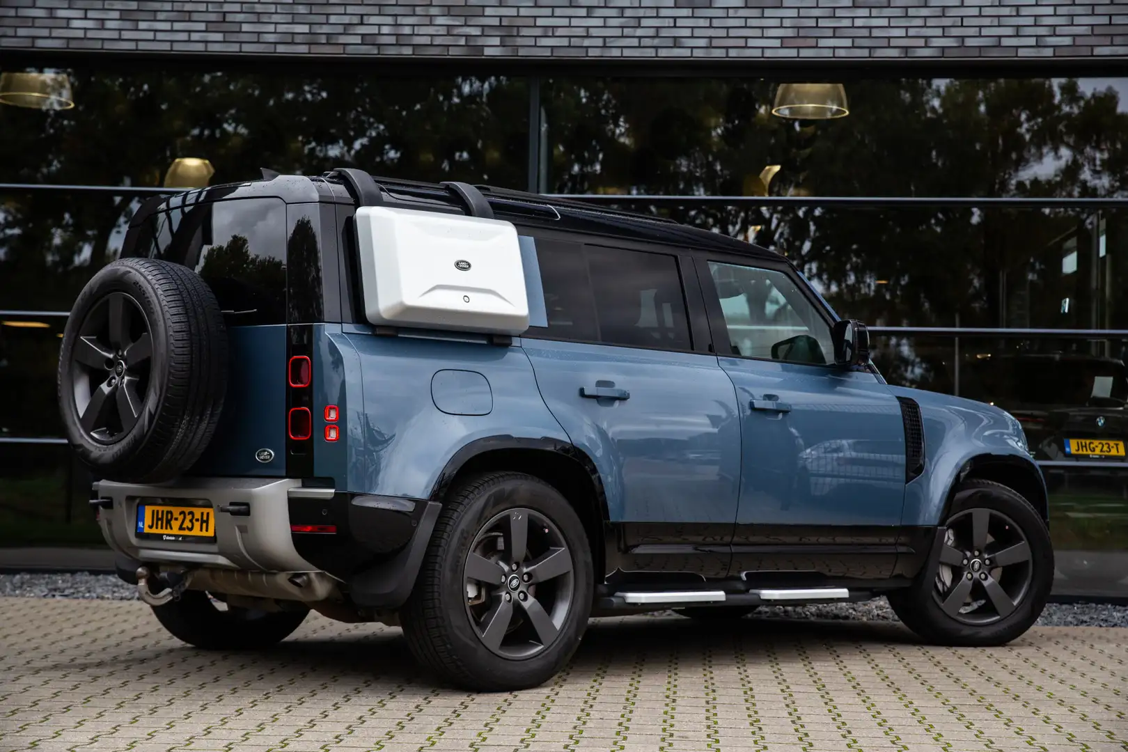 Land Rover Defender 110 2.0 P400e 110 HSE , Panoramadak, Trekhaak, 3Dc Blauw - 2