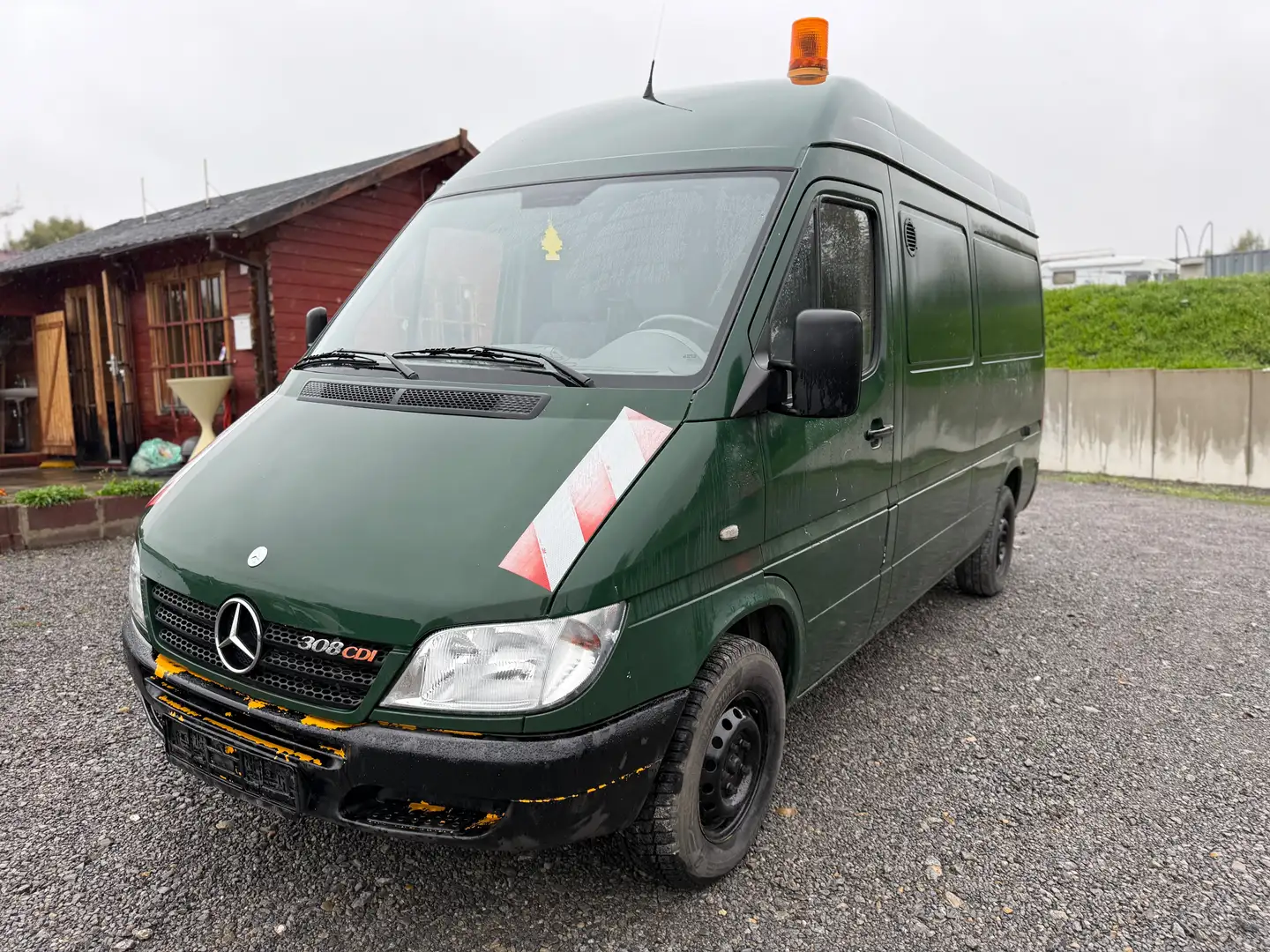 Mercedes-Benz Sprinter 308 CDI Kasten *Standheizung*AHK Grün - 2