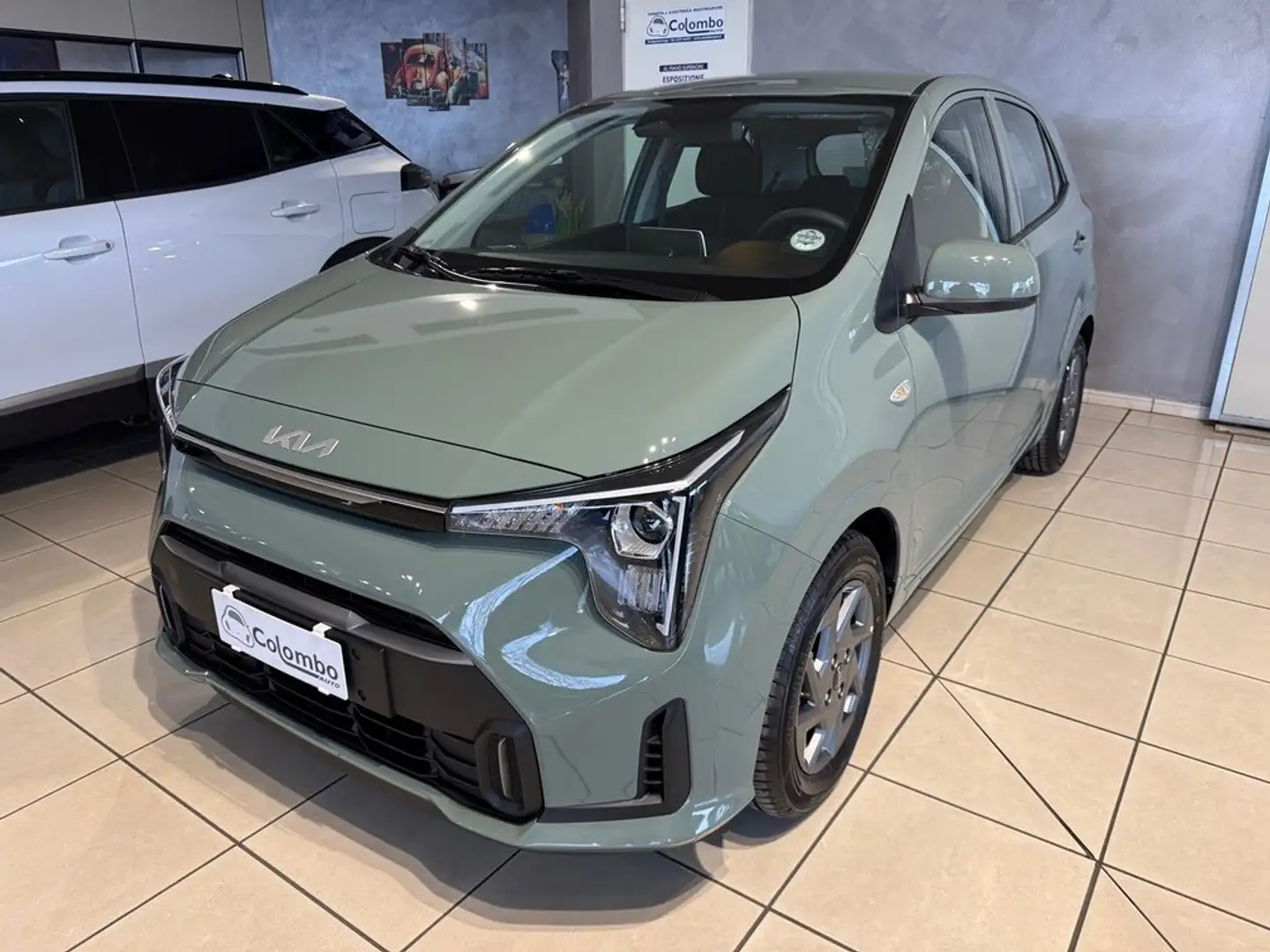 Kia Picanto 1.0 mpi Gpl Urban Cam App conn 14" Neopat Verde - 1