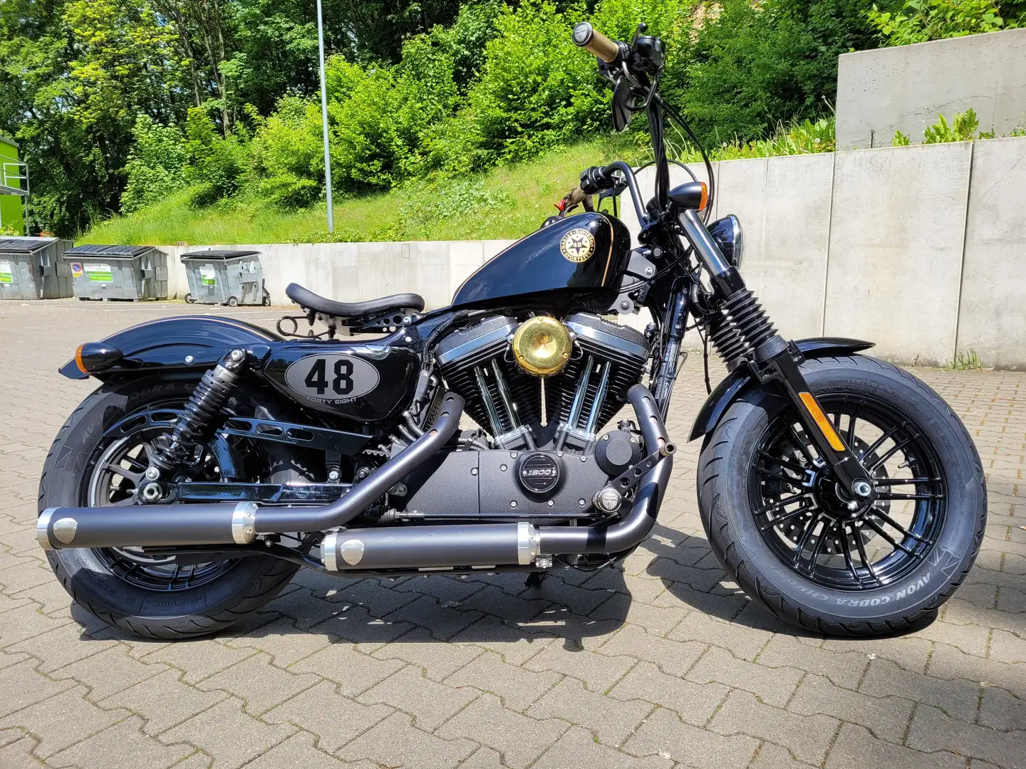 Harley-Davidson Sportster Forty Eight Černá - 2