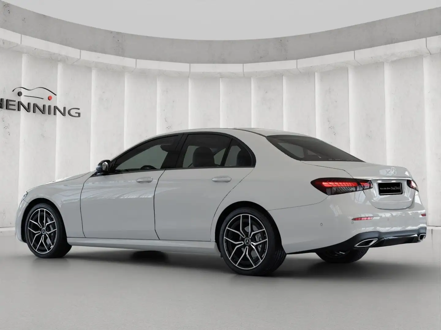 Mercedes-Benz E 220 d AMG Standhzg Burmester Distr.+ 360° MBUX Weiß - 2