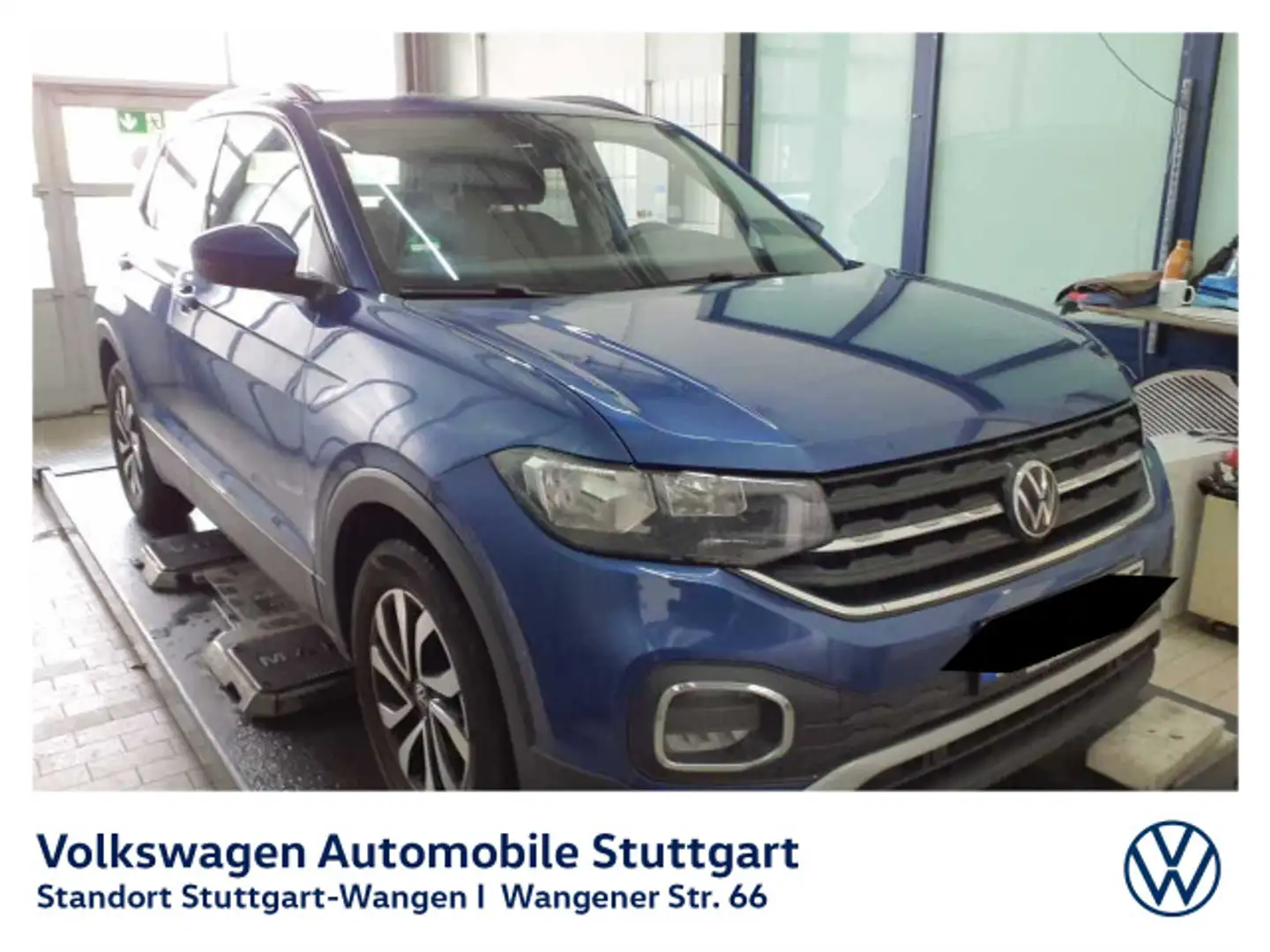 Volkswagen T-Cross Active 1.0 TSI Navi ACC SHZ PDC Blau - 2