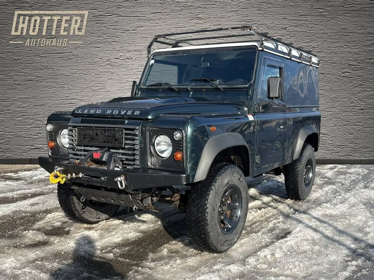 Land Rover Defender Defender 90" Station Wagon E 2,2 E Grün - 1