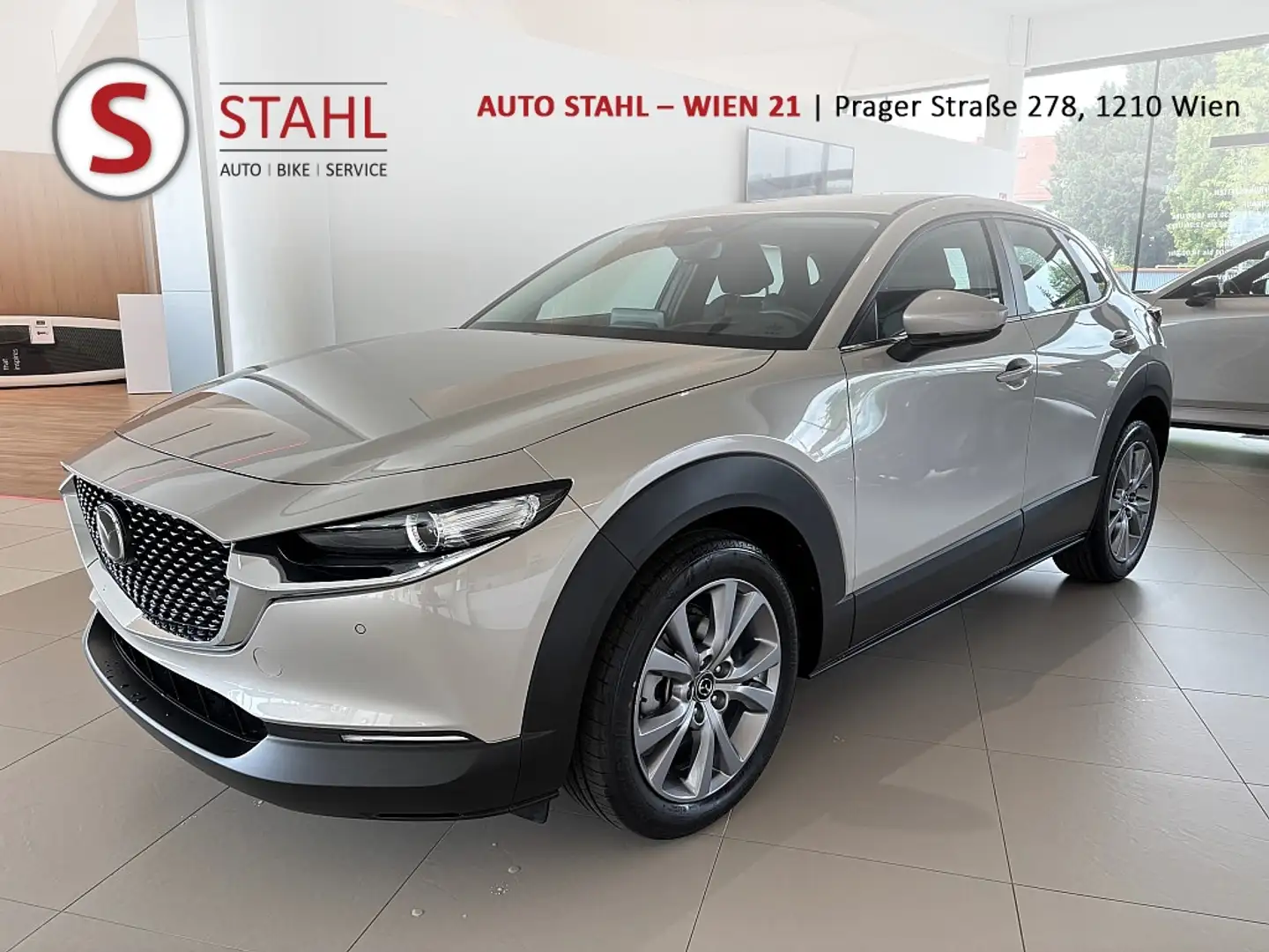 Mazda CX-30 e-Skyactive G140 Centre-Line Aut. AUTO STAHL WI... Beige - 1