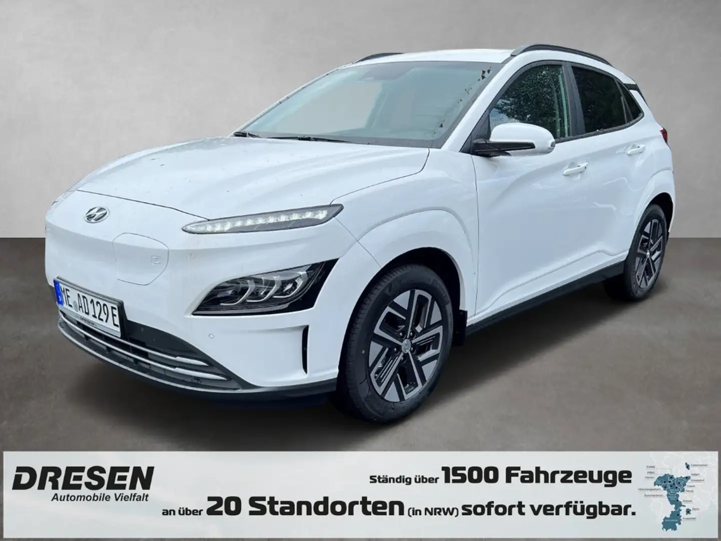 Hyundai KONA Elektro Navi+Soundsystem+Kamera+Tempomat Blanc - 1