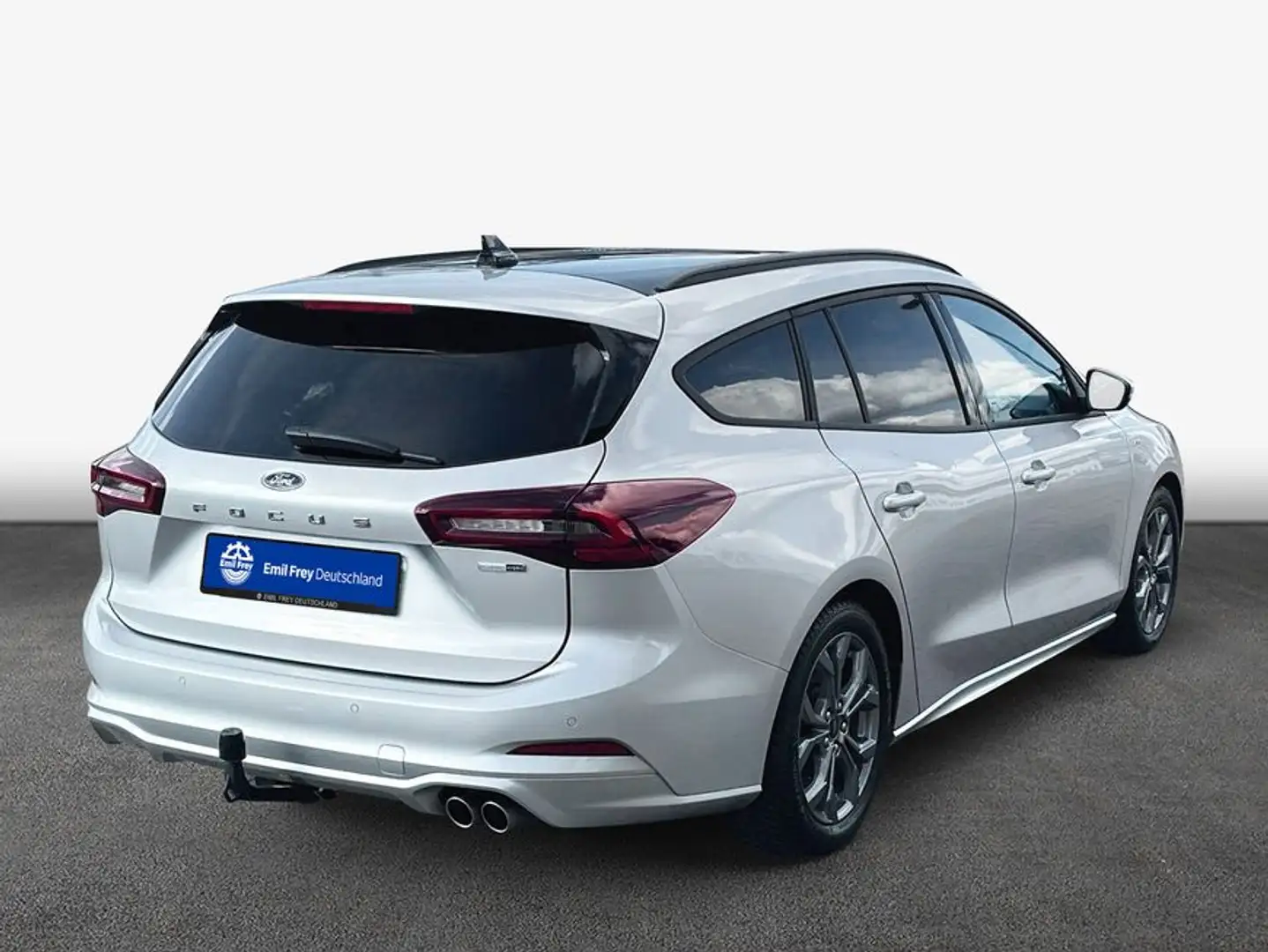 Ford Focus Turnier 1.0 EcoBoost Hybrid Aut. ST-LINE Zilver - 2