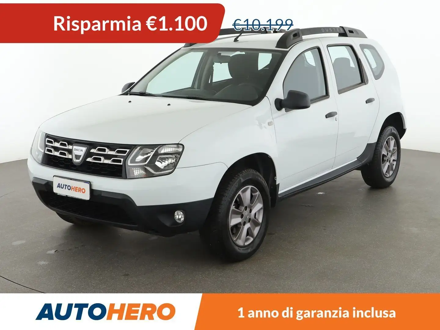 Dacia Duster 1.5 dCi Ambiance 110 CV Alb - 1
