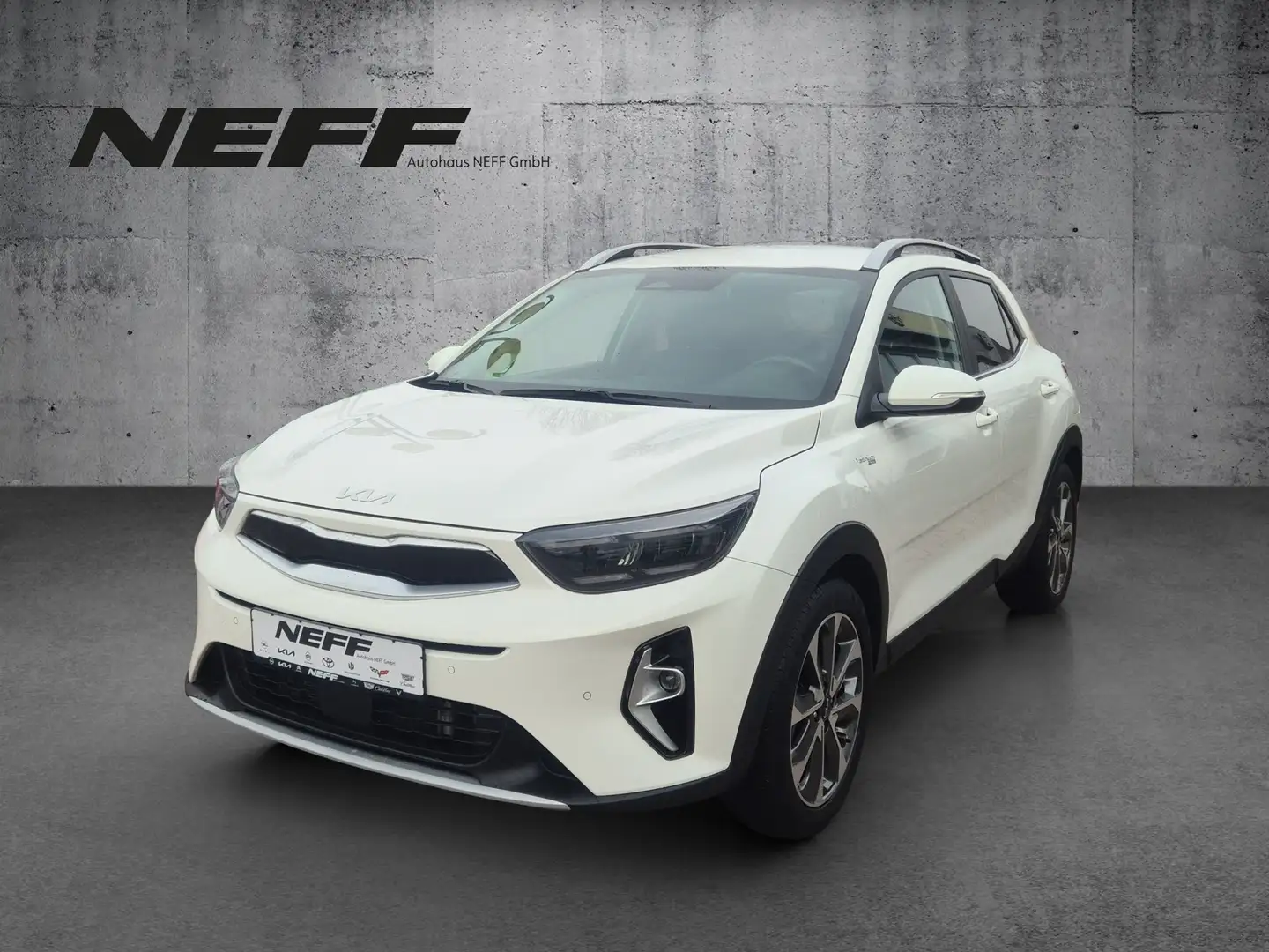 Kia Stonic 1.0 T-GDI Platinum Edition ACC+LED+Navi Blanco - 2