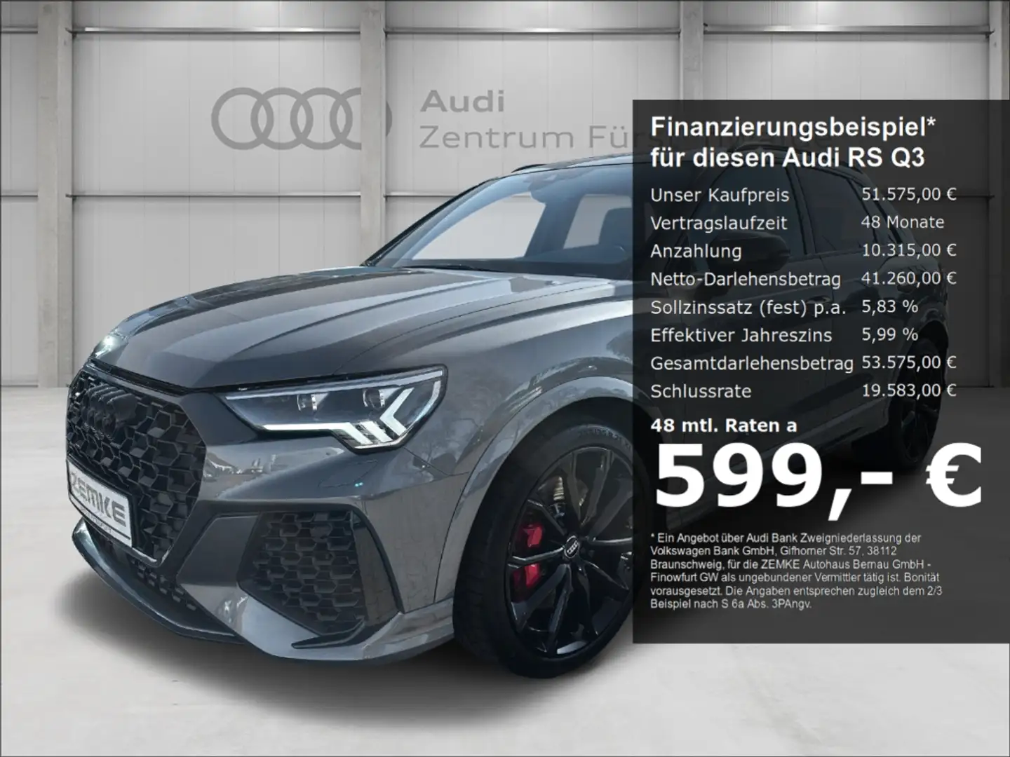 Audi RS Q3 2.5 TFSI quattro S tronic APR Leistungskit Kamera, Gri - 1