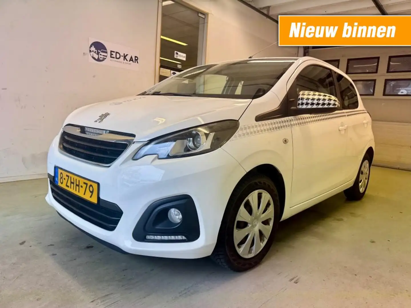Peugeot 108 1.0 e-VTi Active AIRCO 2DE EIG. GOED ONDERHOUDEN N Wit - 1