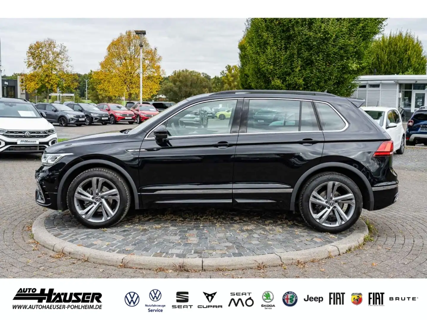 Volkswagen Tiguan R-Line 1.5 TSI DSG AHK EL. HECKKL. AREA-VIEW NAVI Schwarz - 2