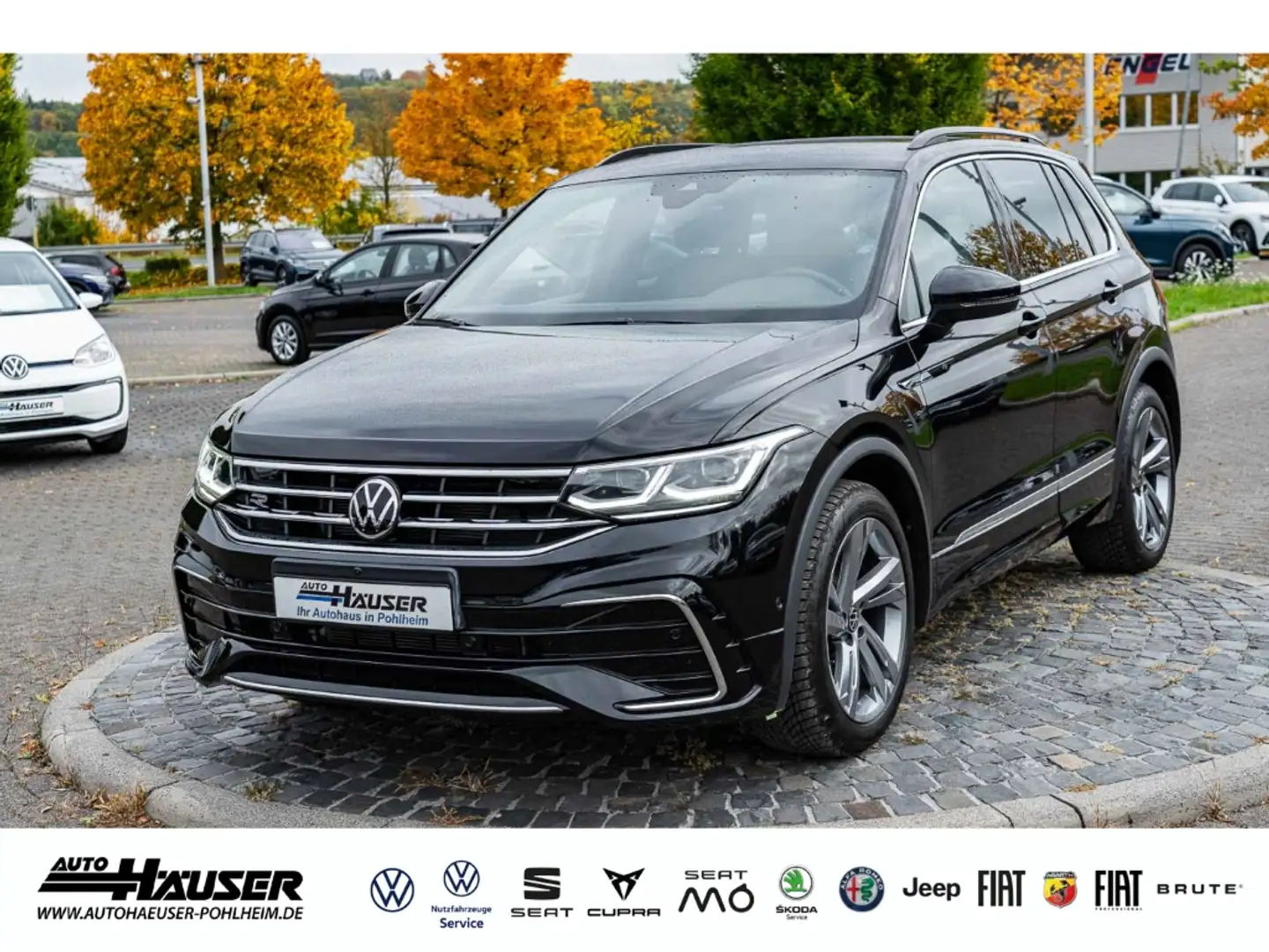 Volkswagen Tiguan R-Line 1.5 TSI DSG AHK EL. HECKKL. AREA-VIEW NAVI Schwarz - 1