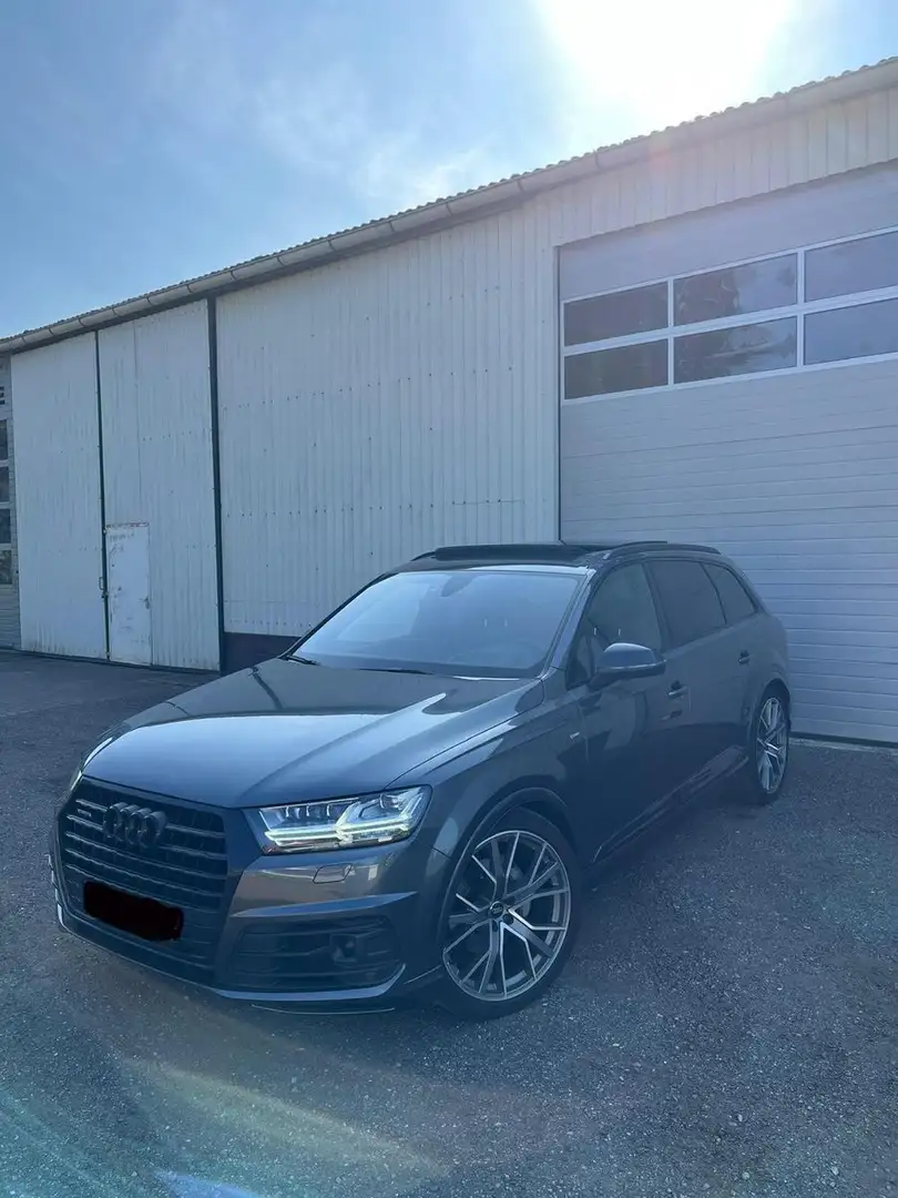 Audi Q7 50 TDI quattro tiptronic S-line/ Matrix/ HUD Gris - 1
