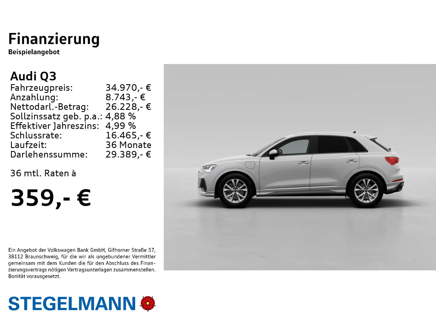 Audi Q3 45 TFSIe S-tronic S-Line *LED*Navi*Kamera* Weiß - 2