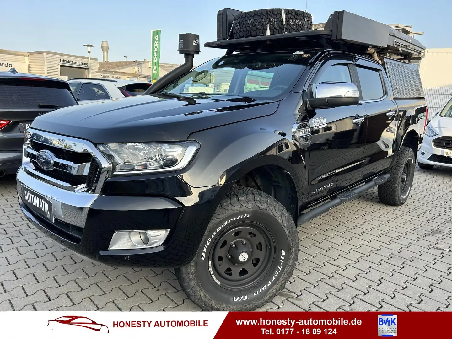 Ford Ranger 3.2 TDCi Limited 4x4 Doppekabine*OVERLANDER ALU... Schwarz - 1