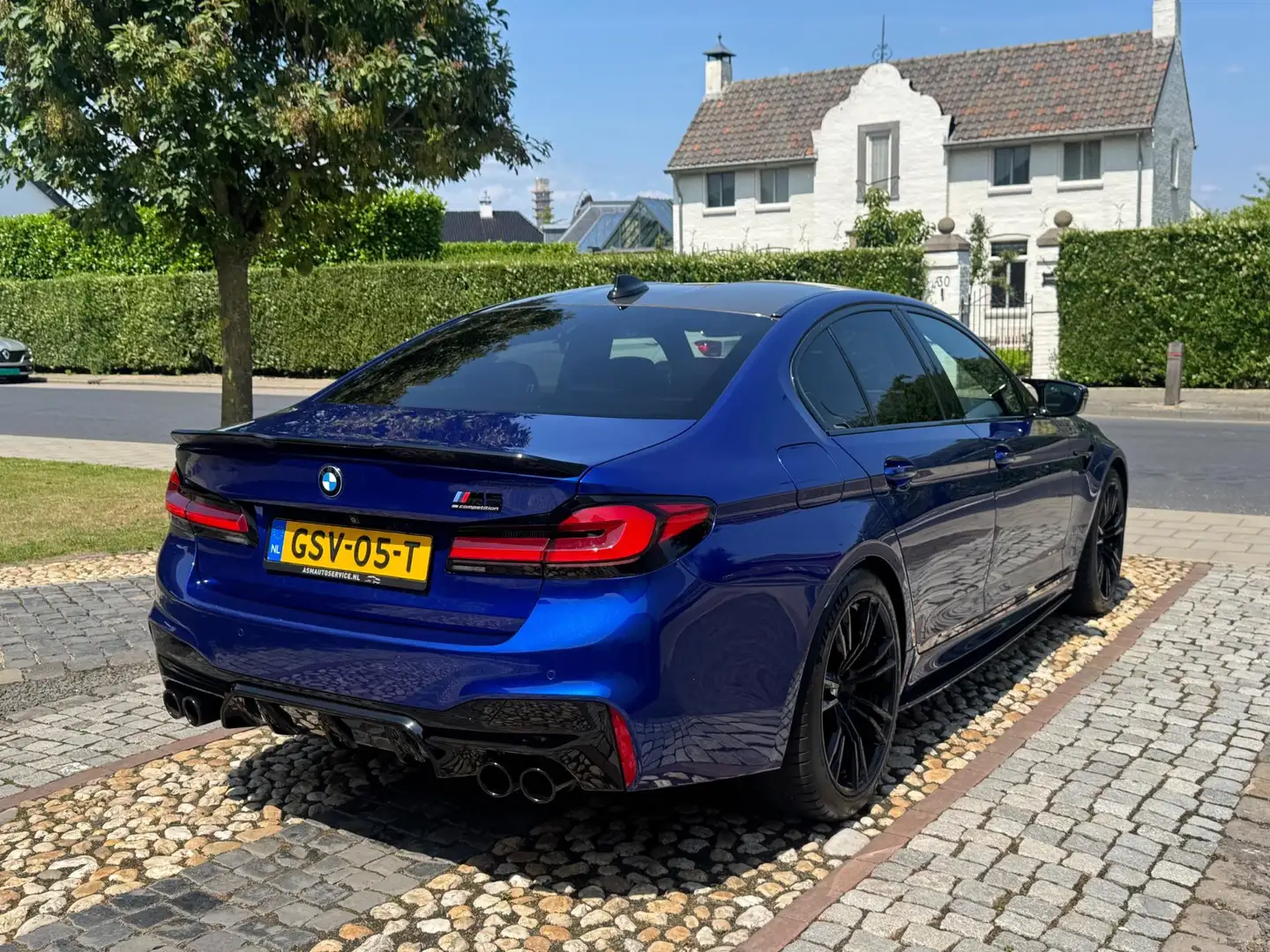 BMW M5 5-serie 600pk Softclose Carbon HUD Blu/Azzurro - 2