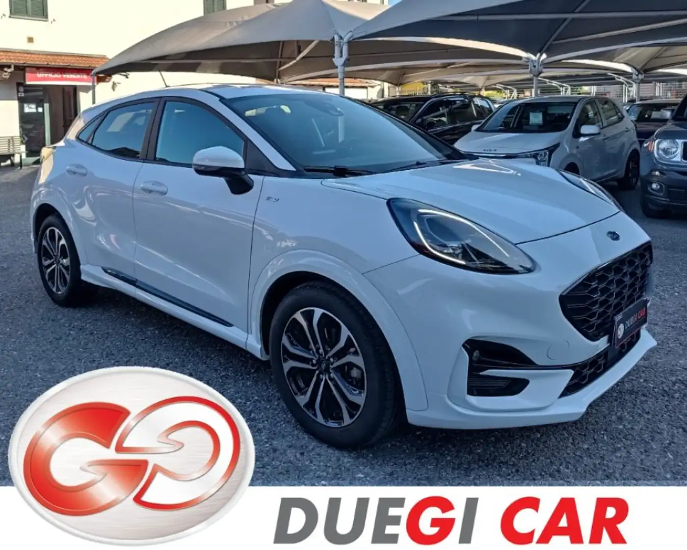 Ford Puma 1.0 EcoBoost Hybrid 125 CV S&S ST-Line Bianco - 1