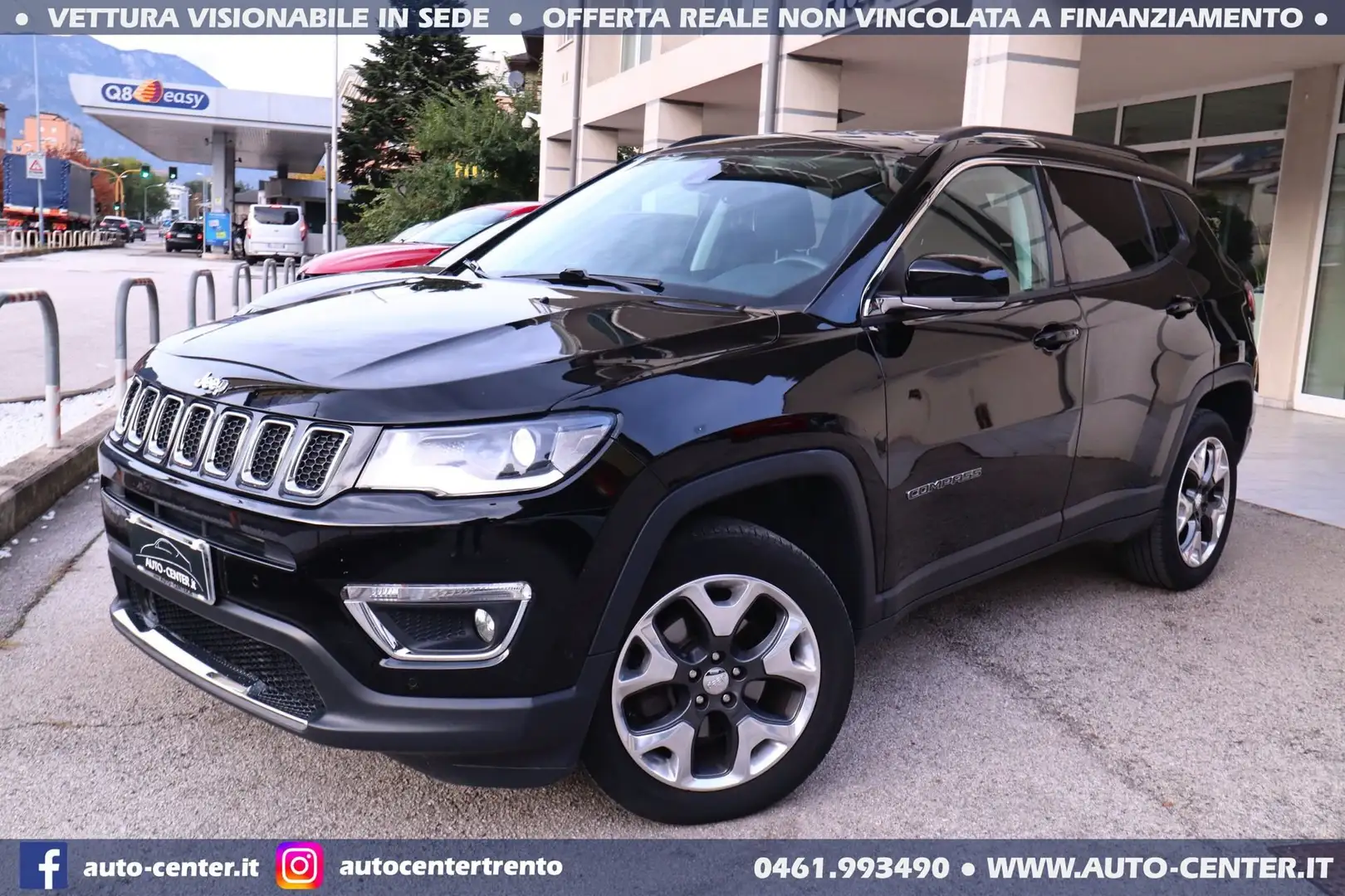 Jeep Compass 2.0 MJT 170CV aut. 4WD Limited Noir - 2