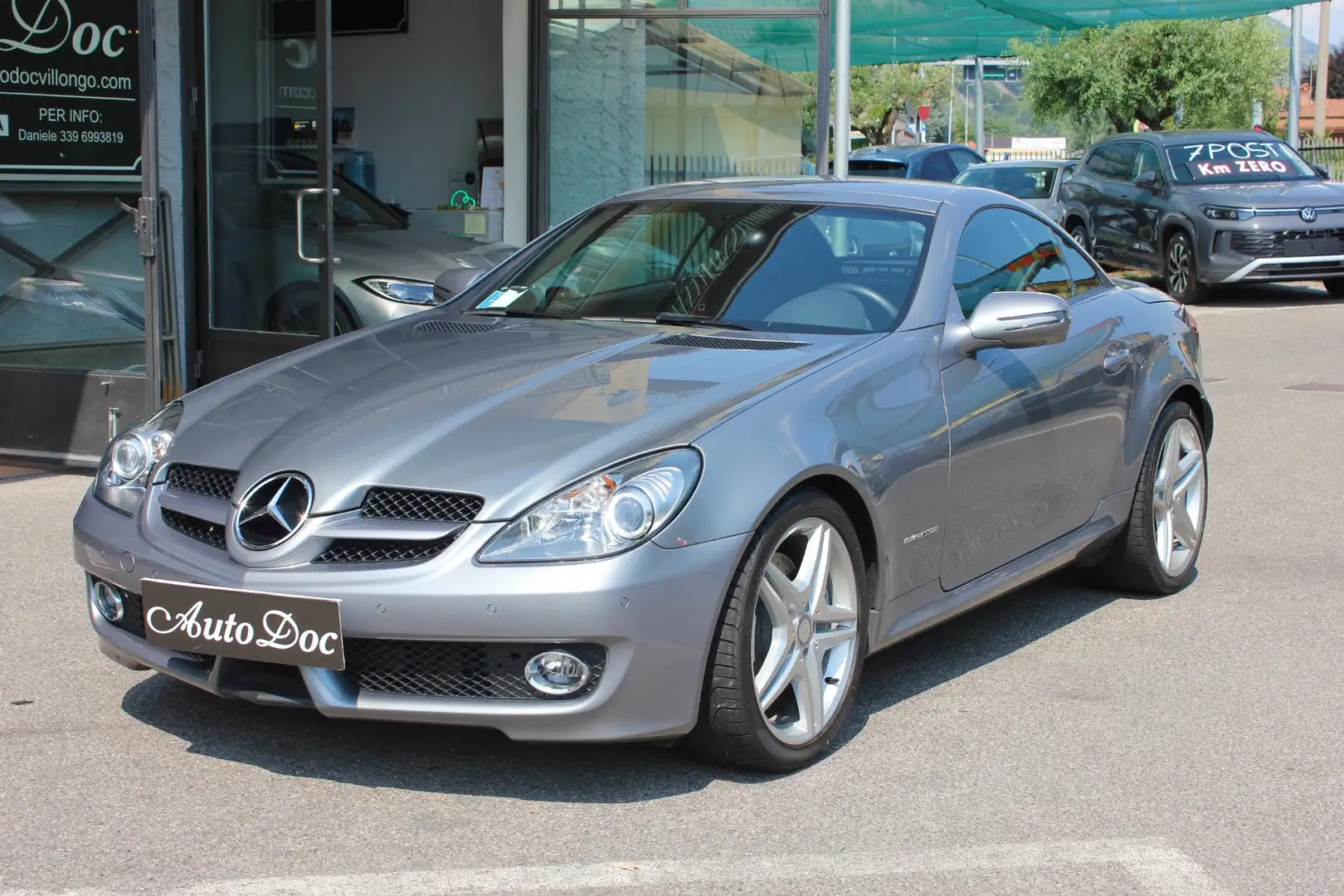 Mercedes-Benz SLK 200 KOMPRESSOR SPORT 184CV CABRIOLET POCHISSIMI KM Plateado - 2