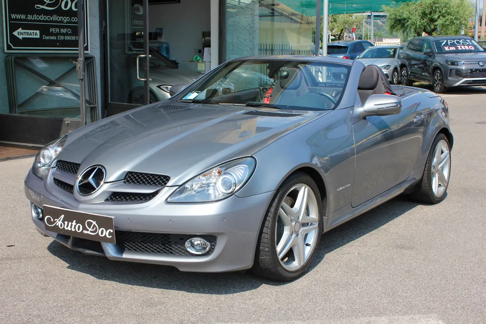 Mercedes-Benz SLK 200 KOMPRESSOR SPORT 184CV CABRIOLET POCHISSIMI KM Plateado - 1