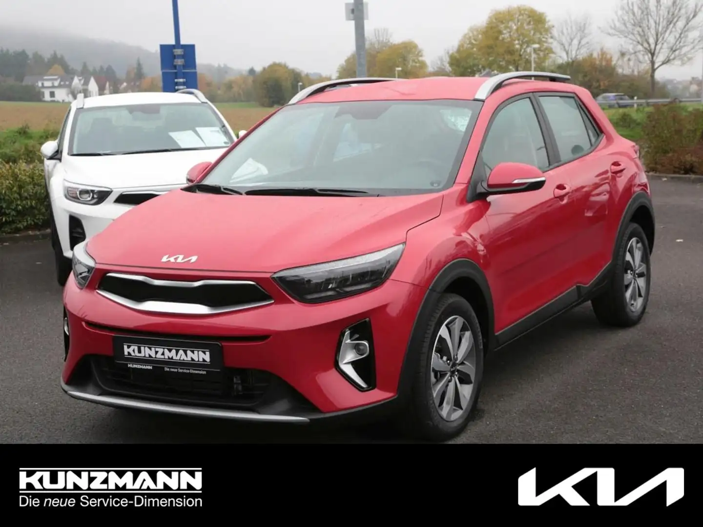 Kia Stonic 1.0T DCT Vision Navi Kamera Lenkradhzg Rouge - 1