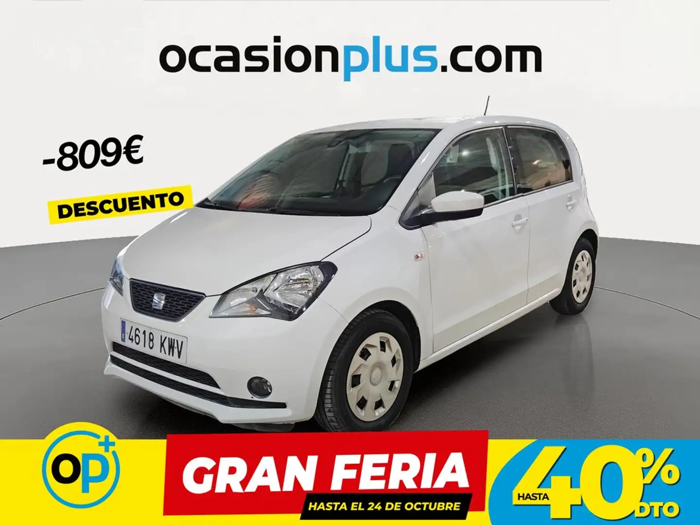 SEAT Mii 1.0 S&S Style Edition Plus75 Blanco - 1