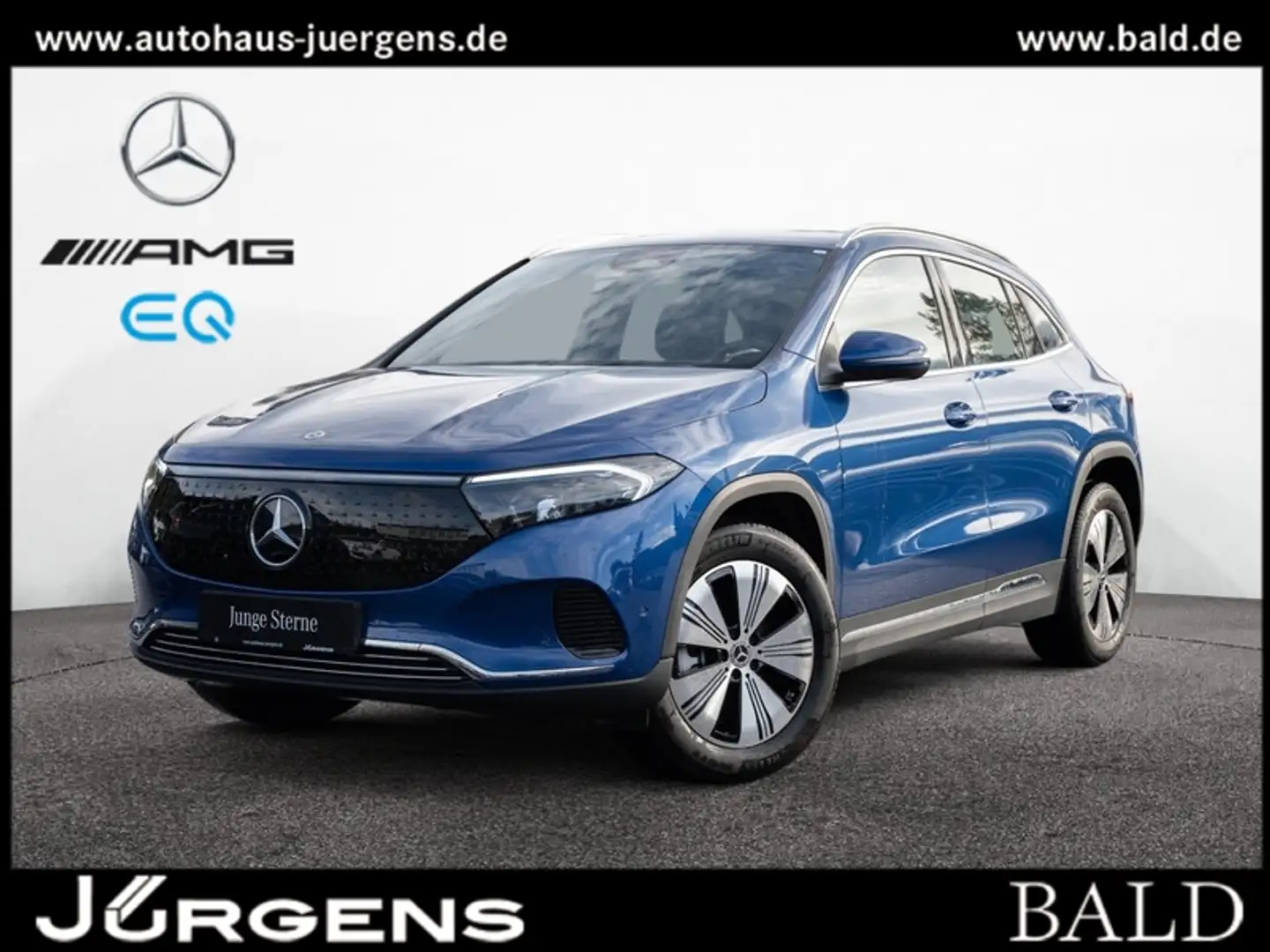 Mercedes-Benz EQA 250 Progressive/LED/Kamera/Distr/Totw/Winter Blau - 1