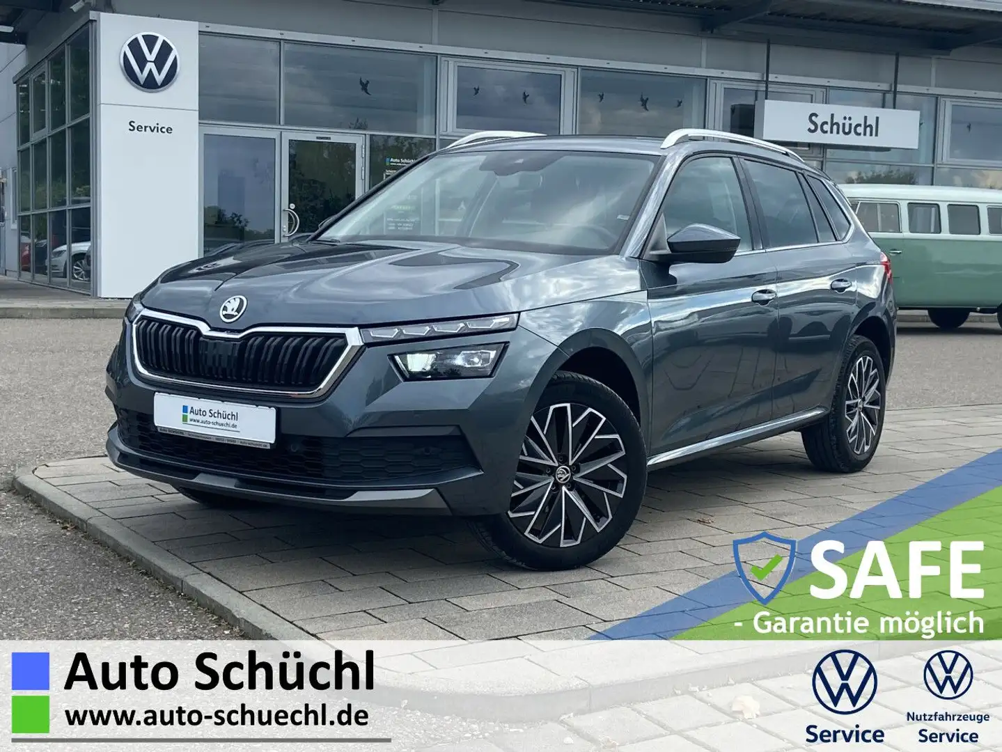 Skoda Kamiq 1.6 TDI DSG 17"+NAVI-COLUMBUS+LED+EL.HECK+ Grau - 1