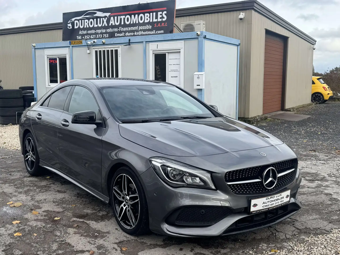 Mercedes-Benz CLA 200 7G-DCT AMG Line 1-prop Gris - 2