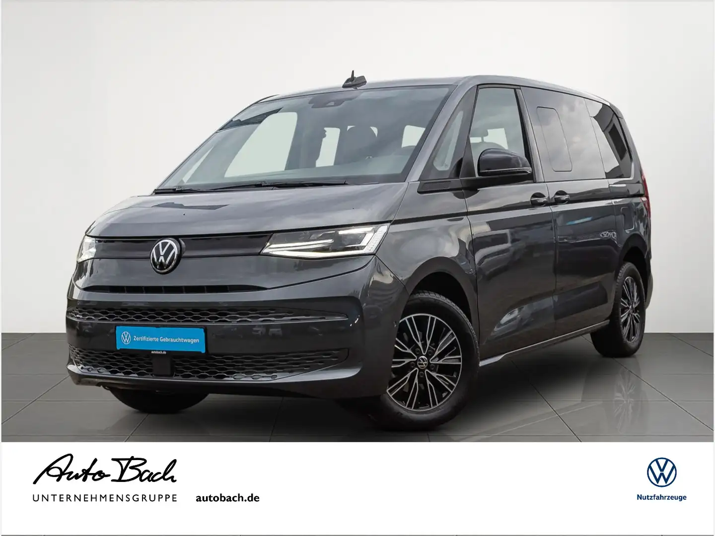 Volkswagen T7 Multivan T7 2.0 TDI KÜ DSG Navi LED Standhzg Dig Grijs - 1