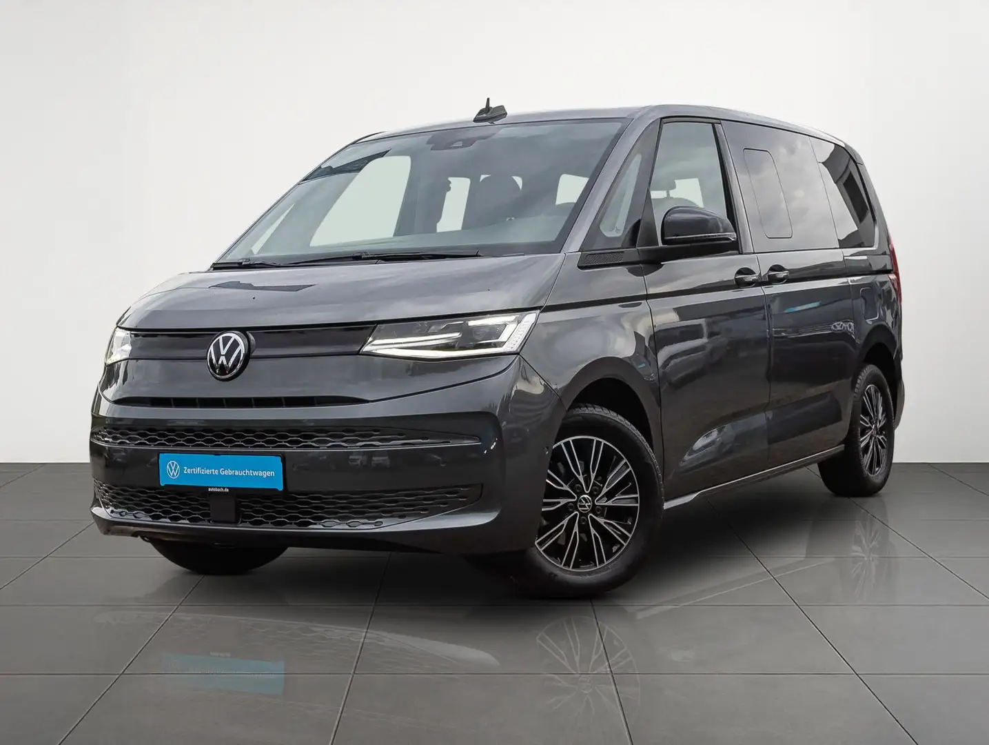 Volkswagen T7 Multivan T7 2.0 TDI KÜ DSG Navi LED Standhzg Dig Grijs - 2