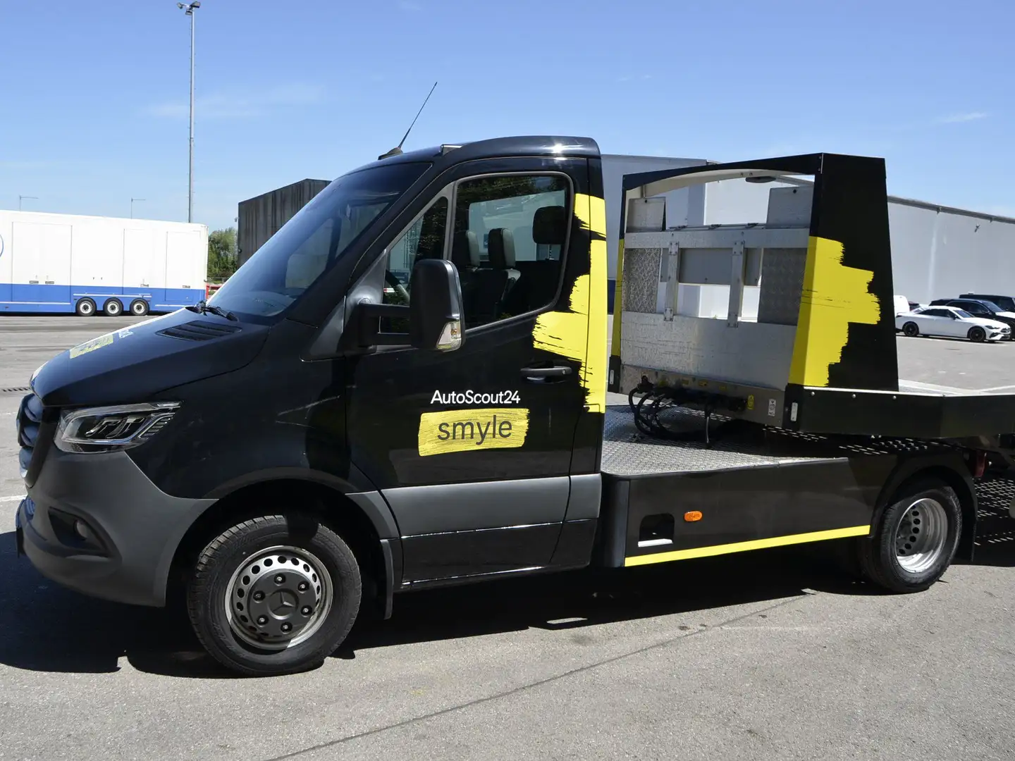 Mercedes-Benz Sprinter FGS Minisattel Autotransporter Nero - 2