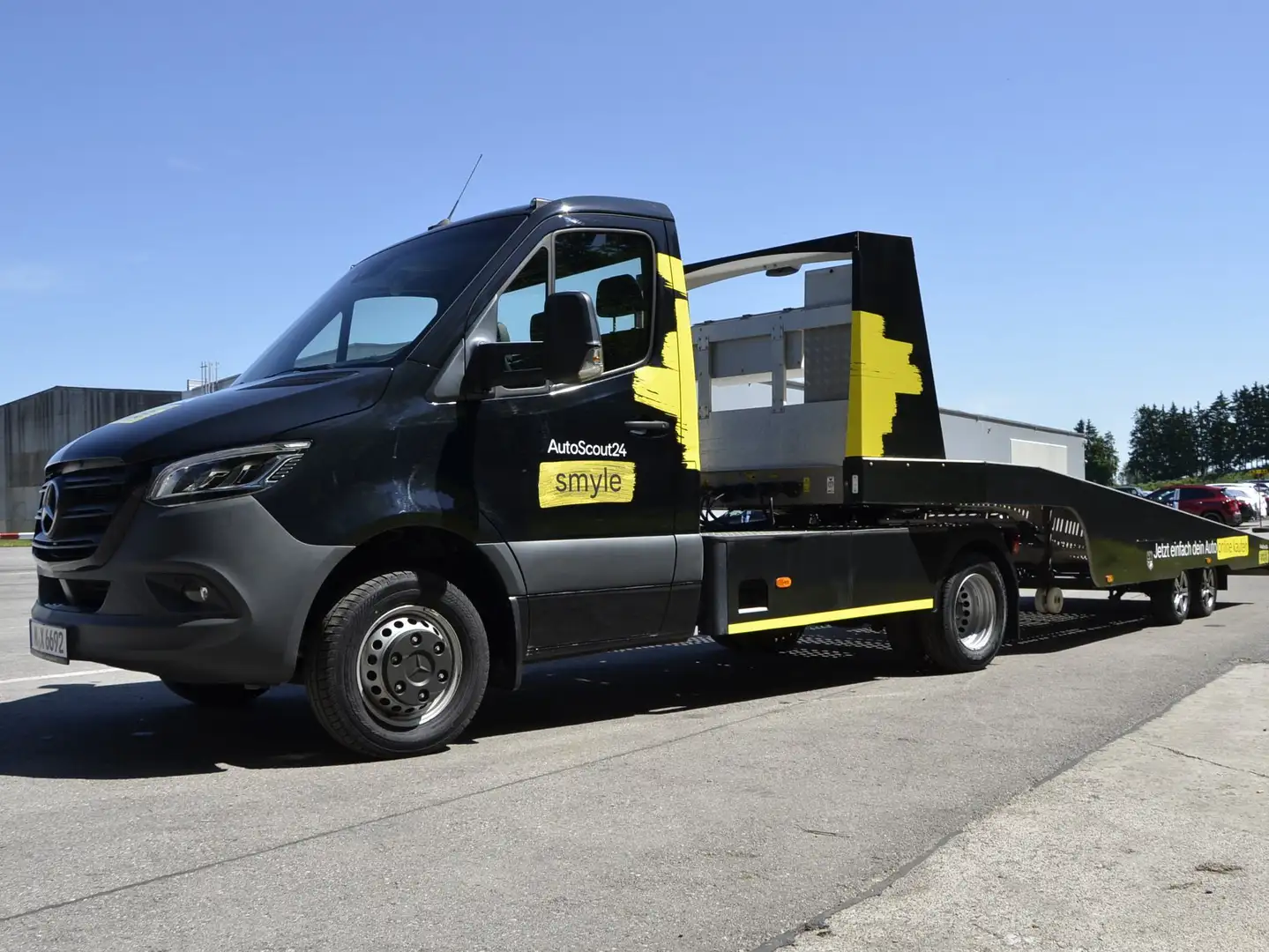 Mercedes-Benz Sprinter FGS Minisattel Autotransporter Nero - 1
