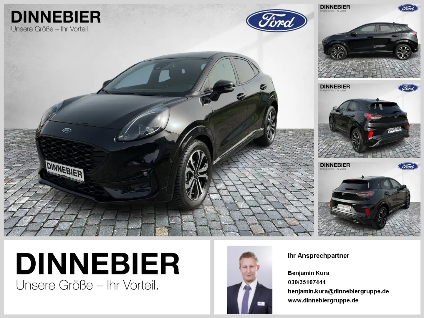 Ford Puma ST-Line LED+Kamera+Allwetter+Winterpaket Schwarz - 1