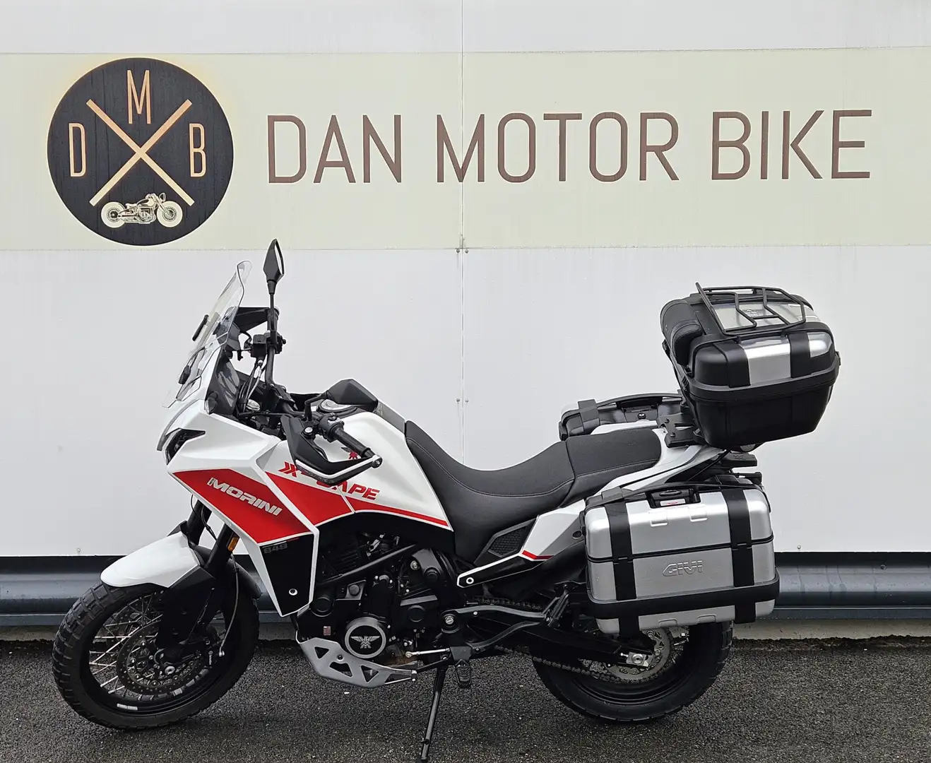 Moto Morini X-Cape Blanc - 1