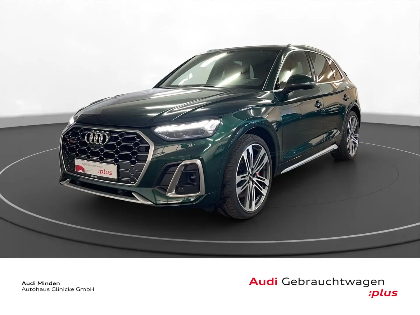 Audi SQ5 TDI qu. AHK Pano Matrix LM 21" B&O Head-Up Grün - 1