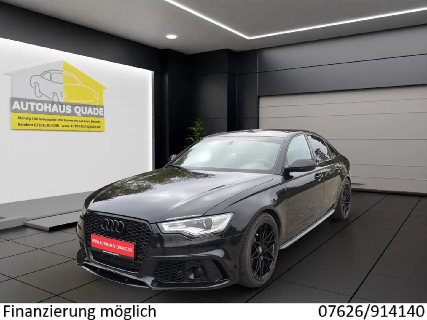 Audi A6 2.0 TDI super Optik /Zahnriemen+Service-NEU Noir - 1