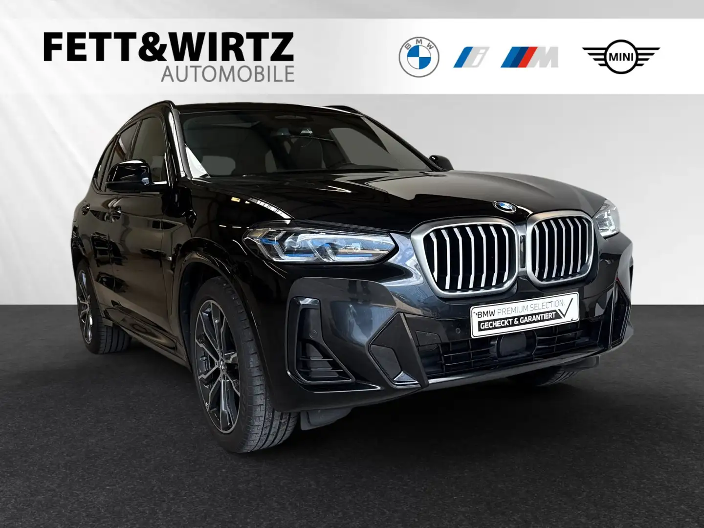 BMW X3 xDrive20d *€ 1.190 Zubehörbonus*M Sport|AHK Schwarz - 1