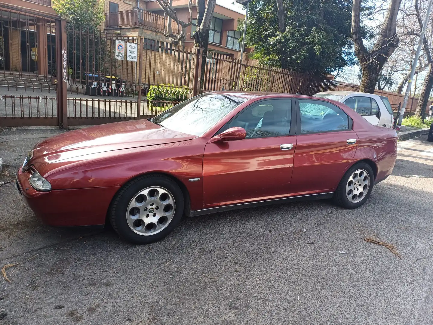 Alfa Romeo 166 2.0 V6 tb S Czerwony - 1