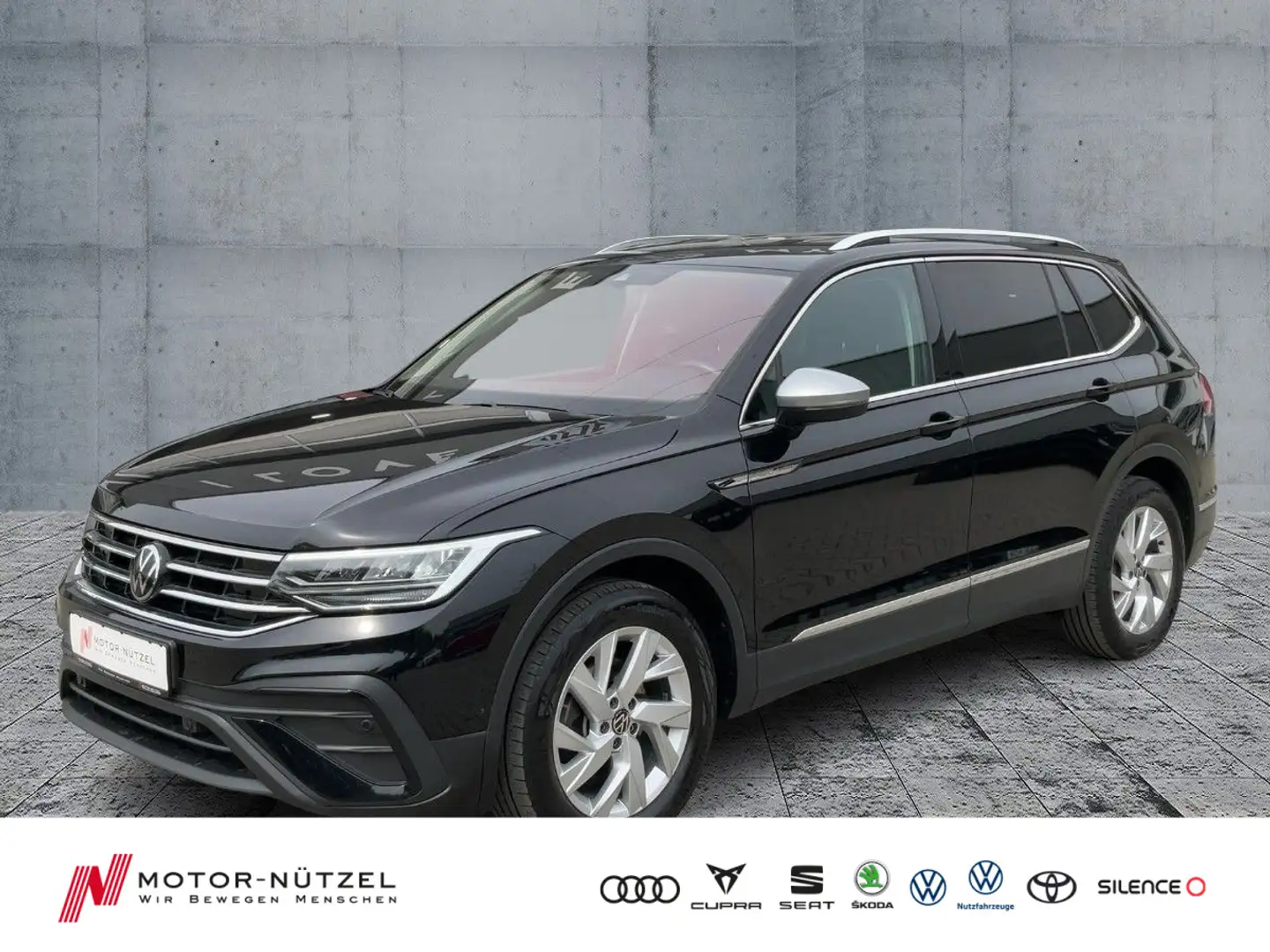 Volkswagen Tiguan Allspace 1.5 TSI LIFE LED+NAV+AHK+ACC+HuD Schwarz - 1