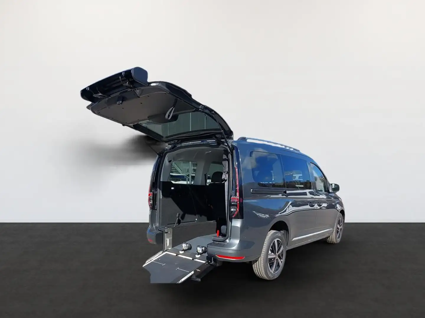 Volkswagen Caddy Style 1.5 TSI DSG Rollstuhlumbau Grau - 1