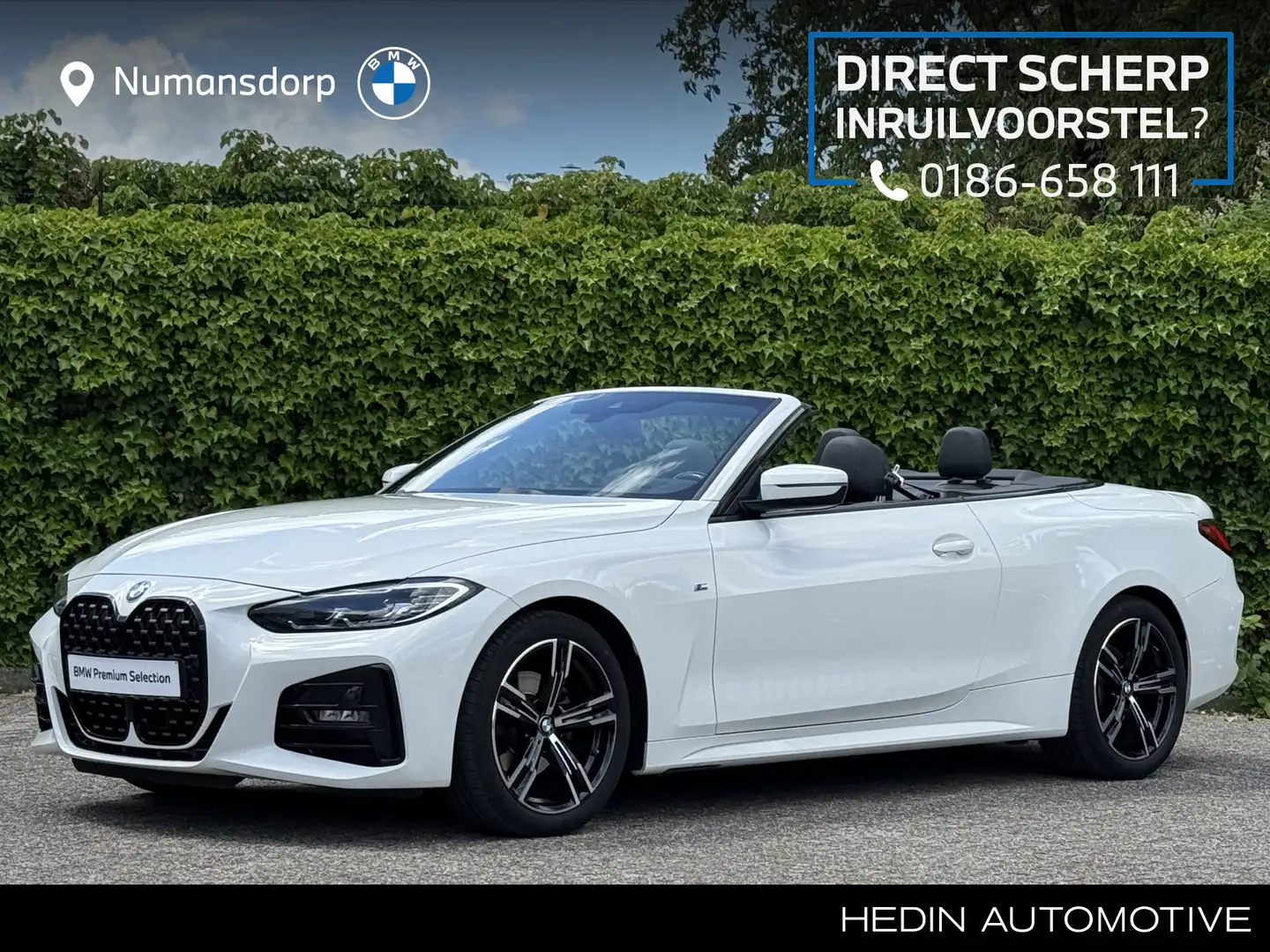 BMW 420 4-serie Cabrio 420i | High Exe | M-Sport | Stuur | Blanc - 1