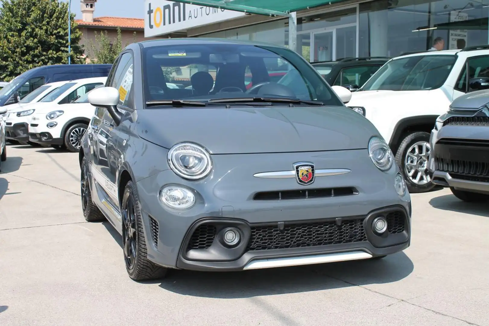 Abarth 595 1.4 T-jet 145cv *KitBianco*Fendi* Gris - 1