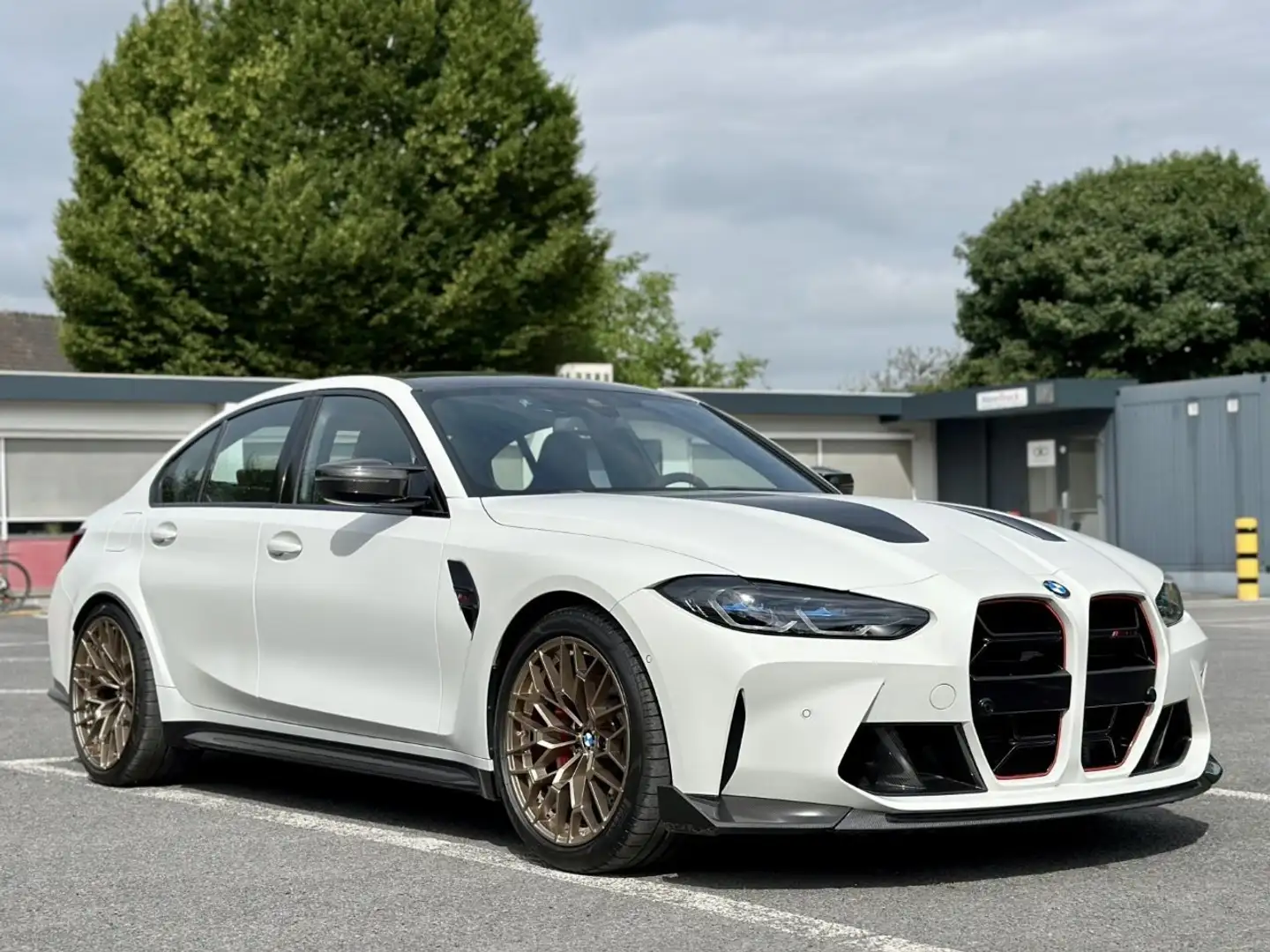 BMW M3 CS Berline - 107.437€ - Leasing 2.640€/M Wit - 2