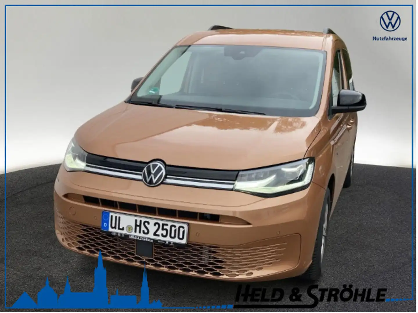 Volkswagen Caddy Life 2.0 TDI DSG ACC APP IDA LED PDC SHZ Marrone - 1