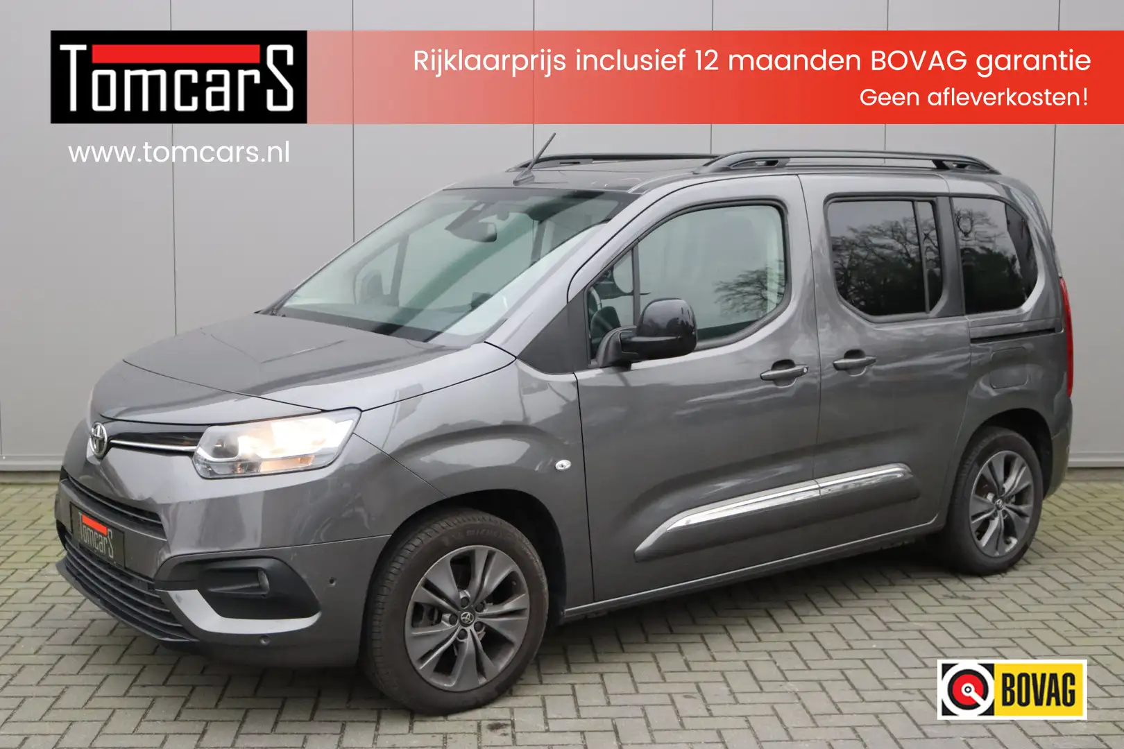 Toyota Proace City 1.2 Turbo Dynamic Panoramadak/Trekhaak/Navigatie/A Szary - 1