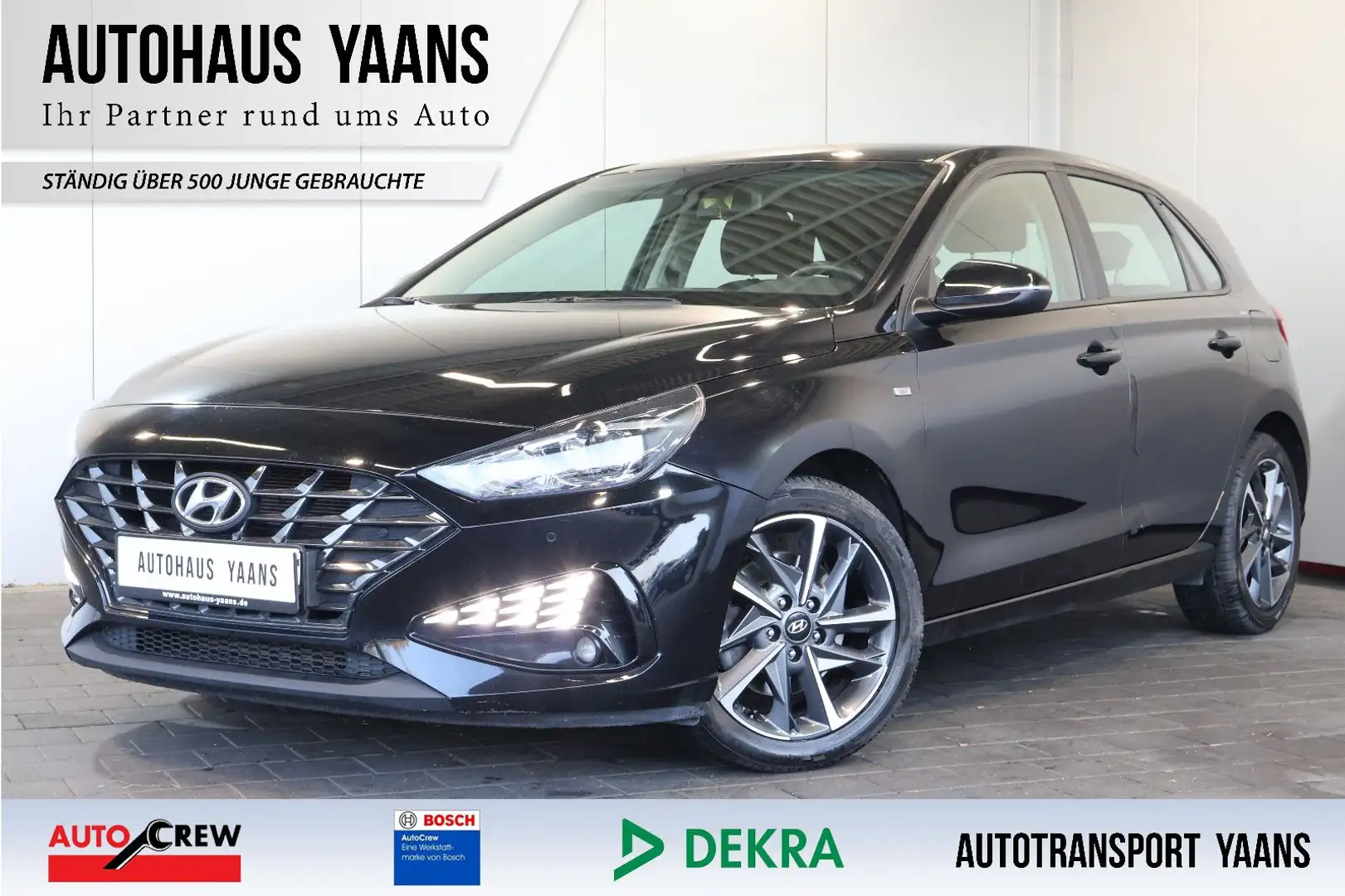 Hyundai i30 Trend 1.0 T-GDI CARPLAY+LANE+KAM+17" Schwarz - 1